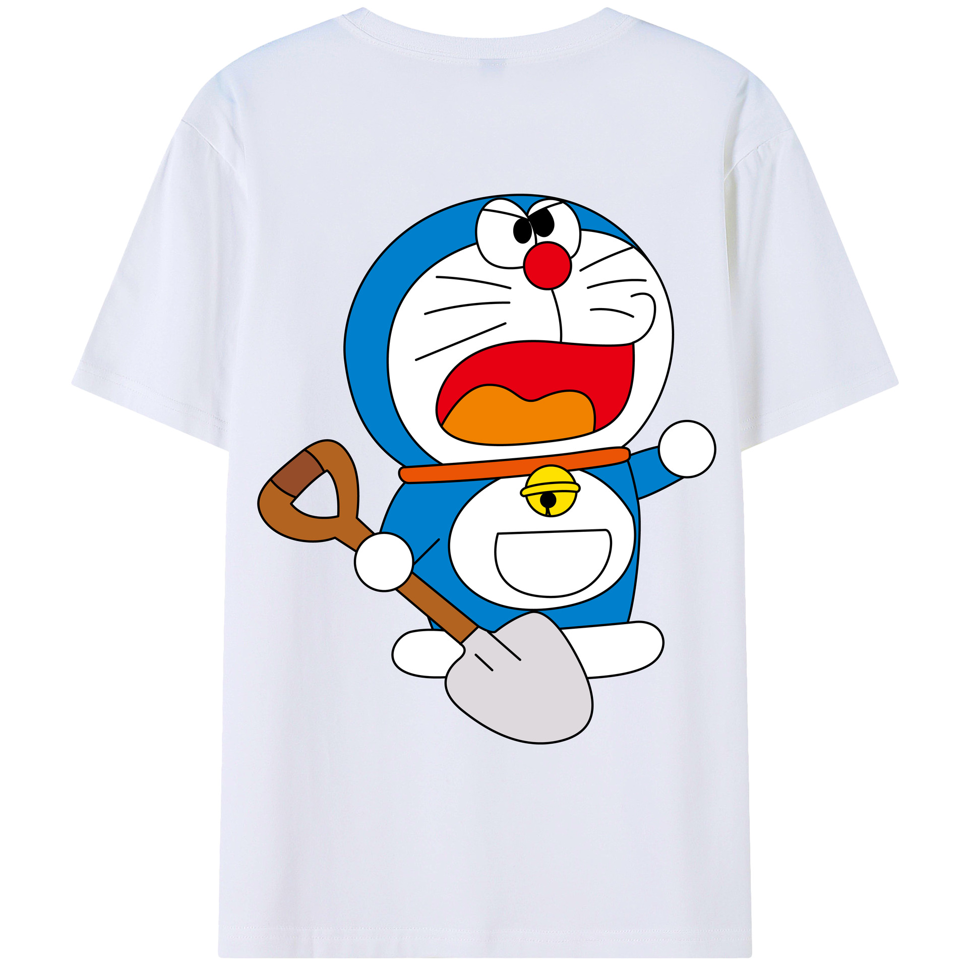 （画像用） ドラえもん Doraemon レディース半袖Tシャツ(バックプリント)
