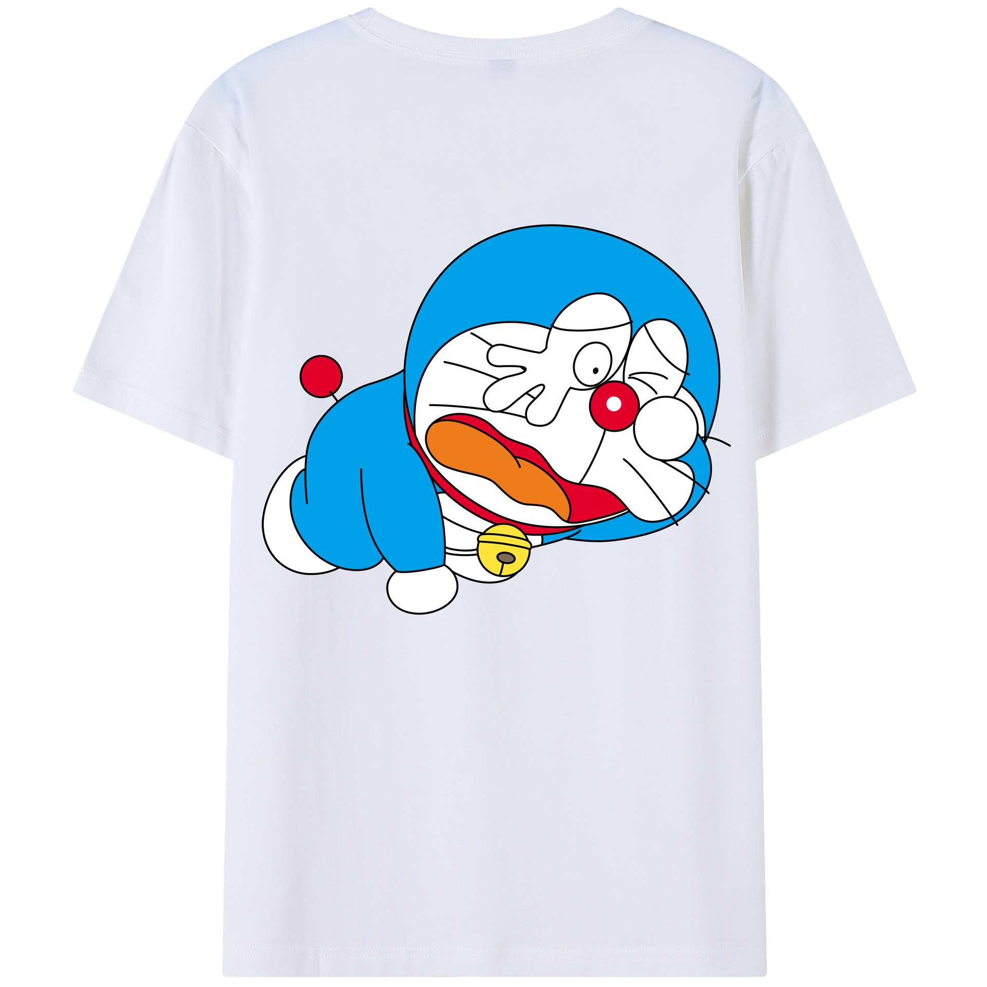 （画像用） ドラえもん Doraemon レディース半袖Tシャツ(バックプリント)