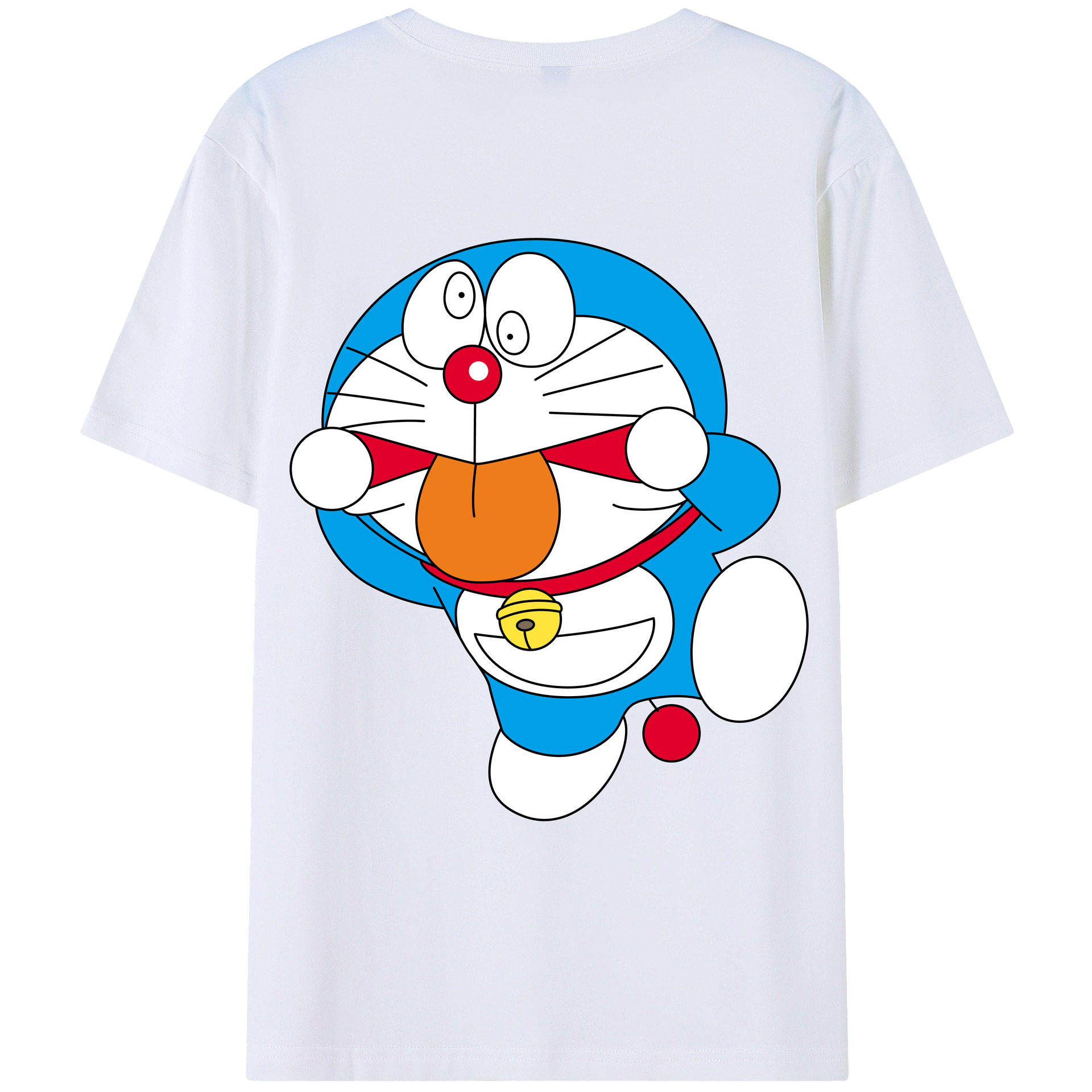 （画像用） ドラえもん Doraemon レディース半袖Tシャツ(バックプリント)