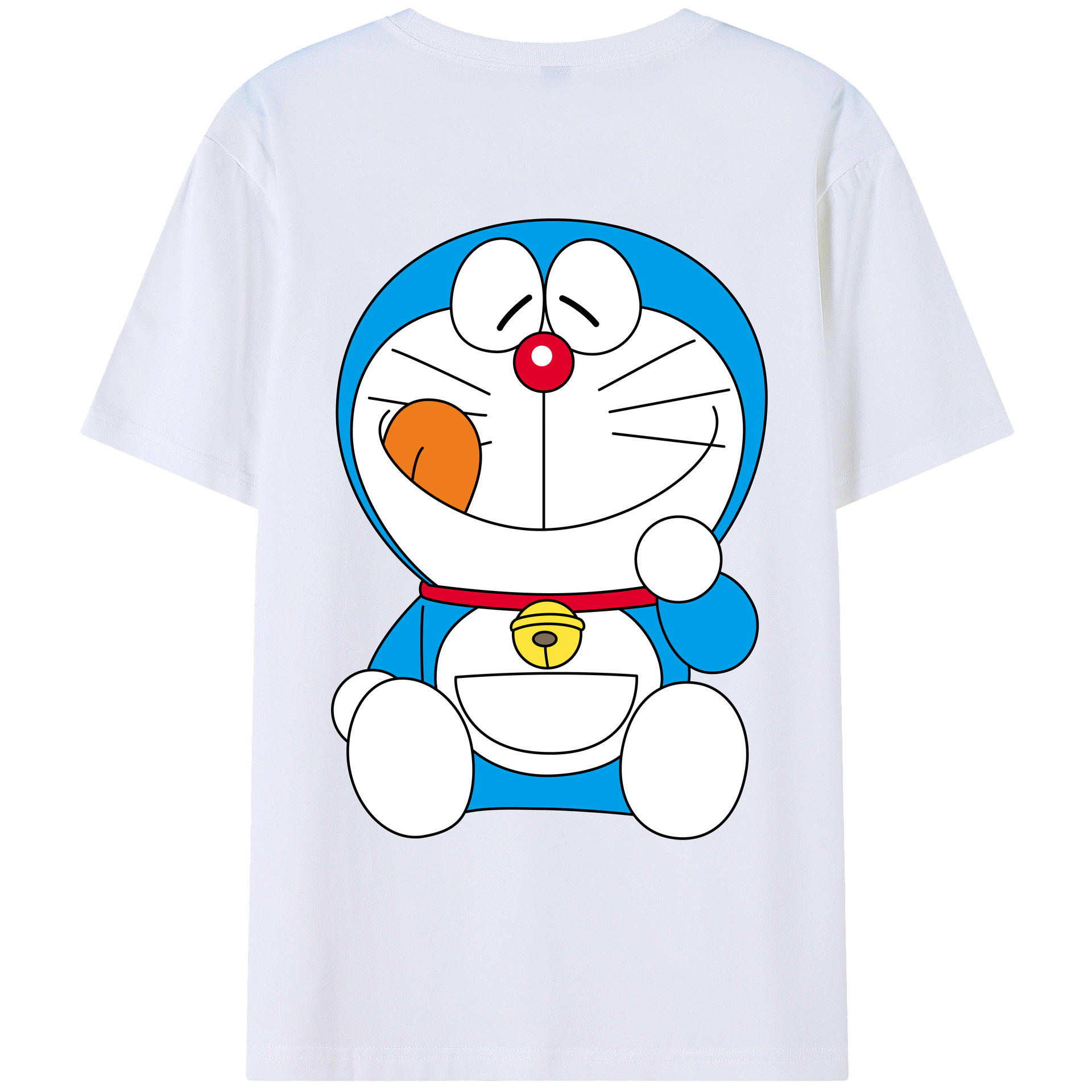 （画像用） ドラえもん Doraemon レディース半袖Tシャツ(バックプリント)