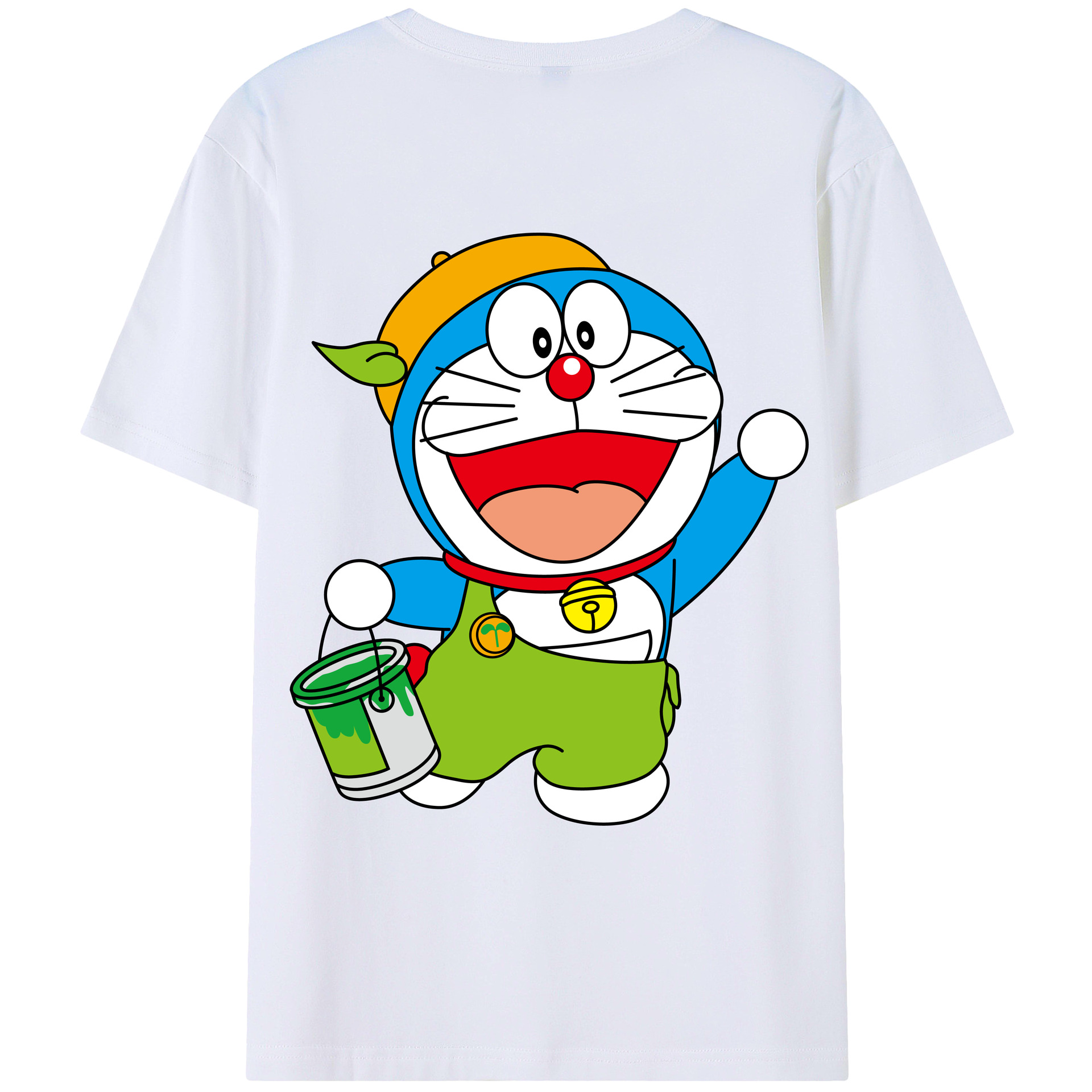 （画像用） ドラえもん Doraemon レディース半袖Tシャツ(バックプリント)