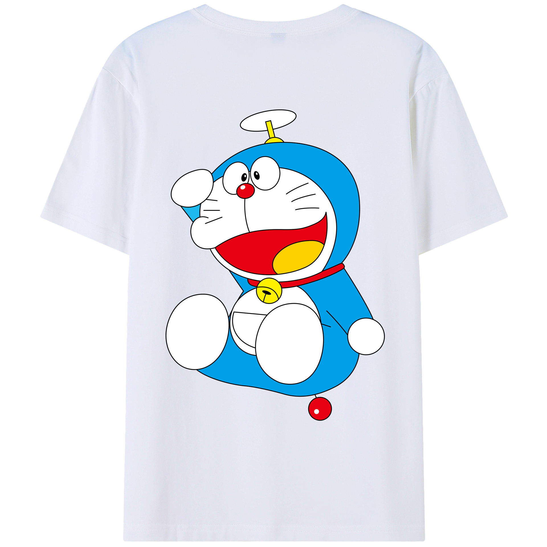 （画像用） ドラえもん Doraemon レディース半袖Tシャツ(バックプリント)