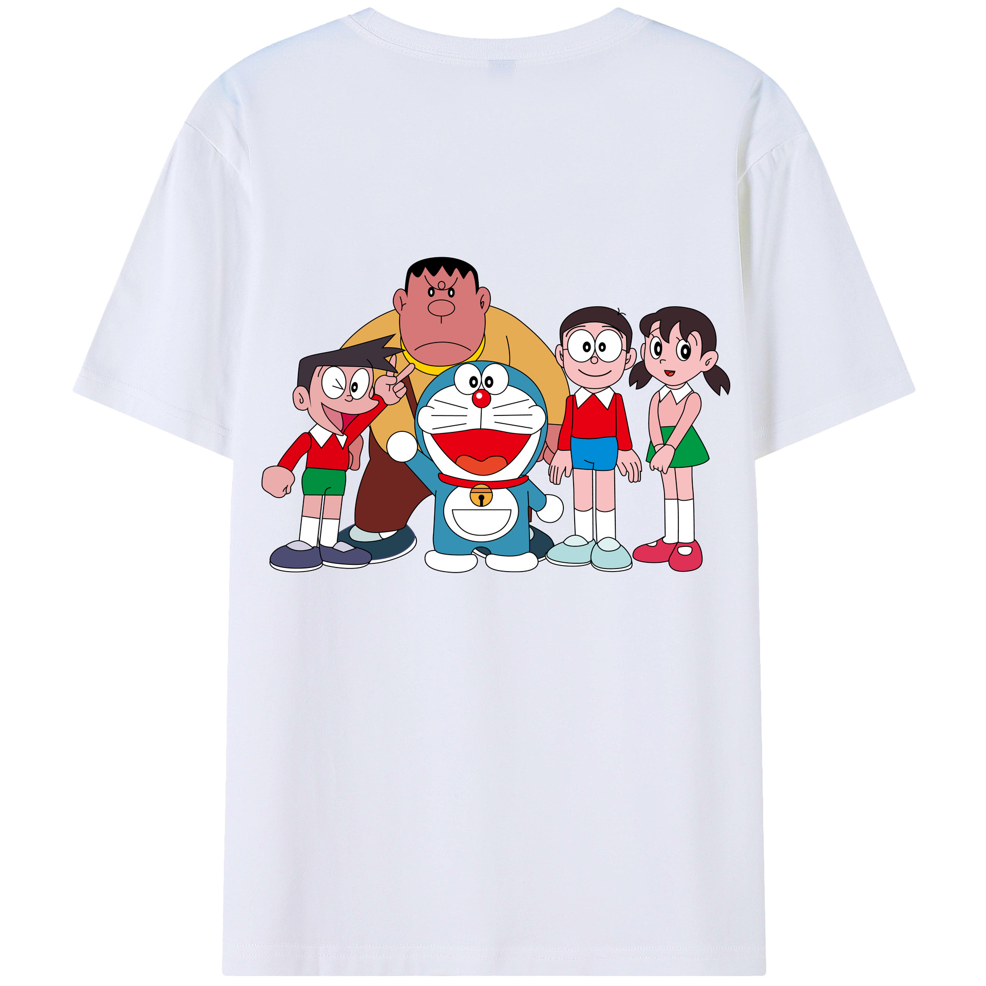 （画像用） ドラえもん 骨川 スネ夫 Doraemon Honekawa Suneo レディース半袖Tシャツ(バックプリント)
