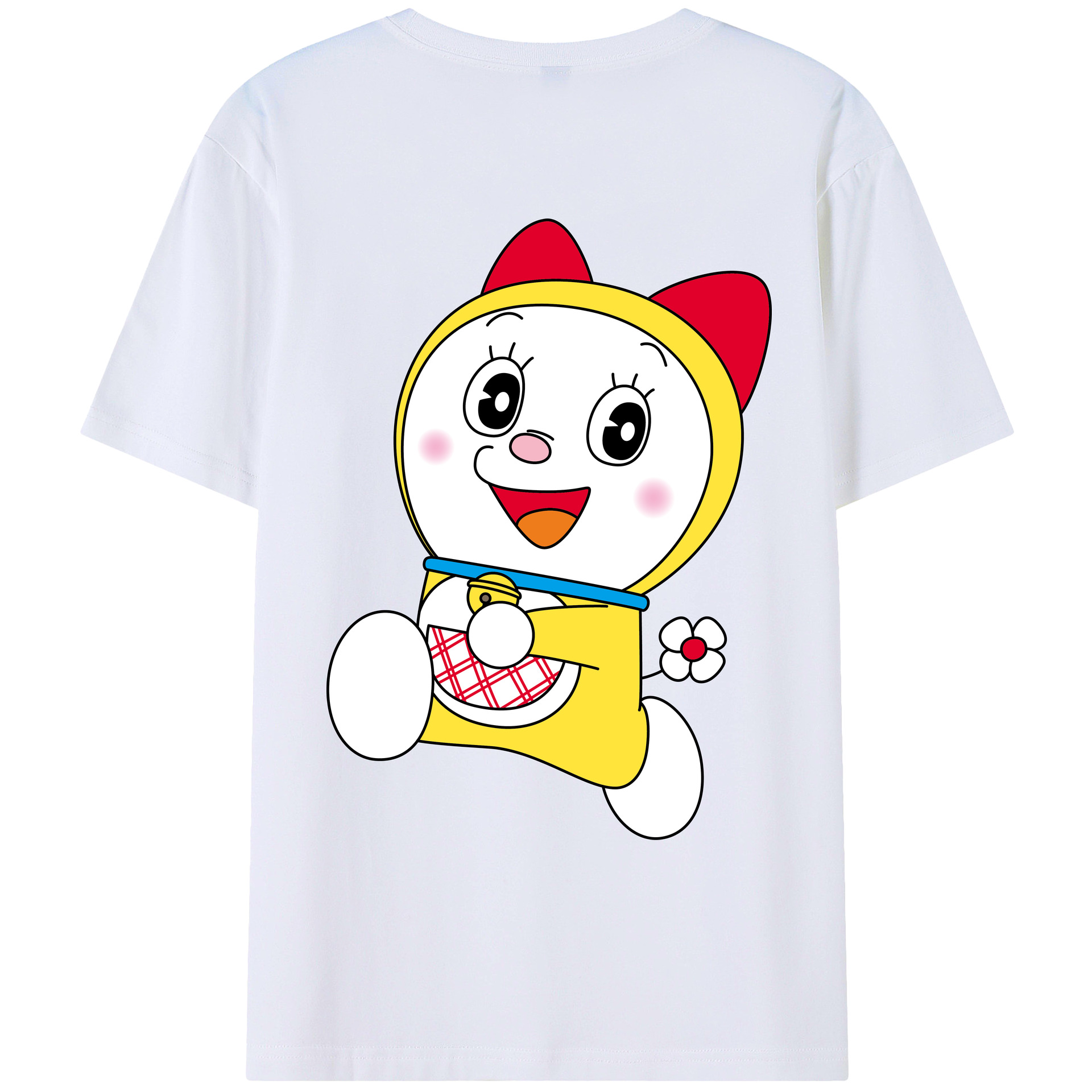 （画像用） ドラえもん ドラミ Doraemon Dorami レディース半袖Tシャツ(バックプリント)