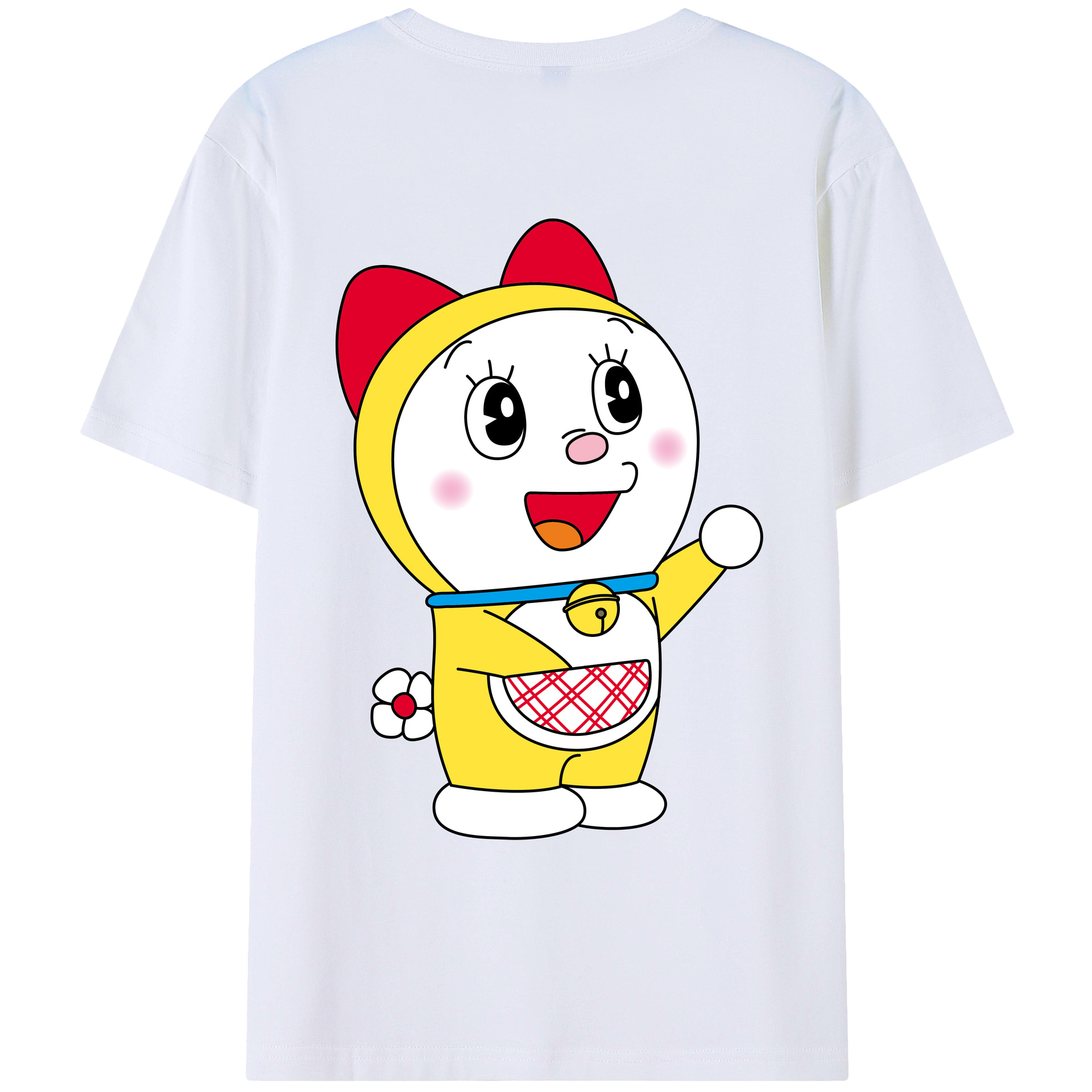 （画像用） ドラえもん ドラミ Doraemon Dorami レディース半袖Tシャツ(バックプリント)