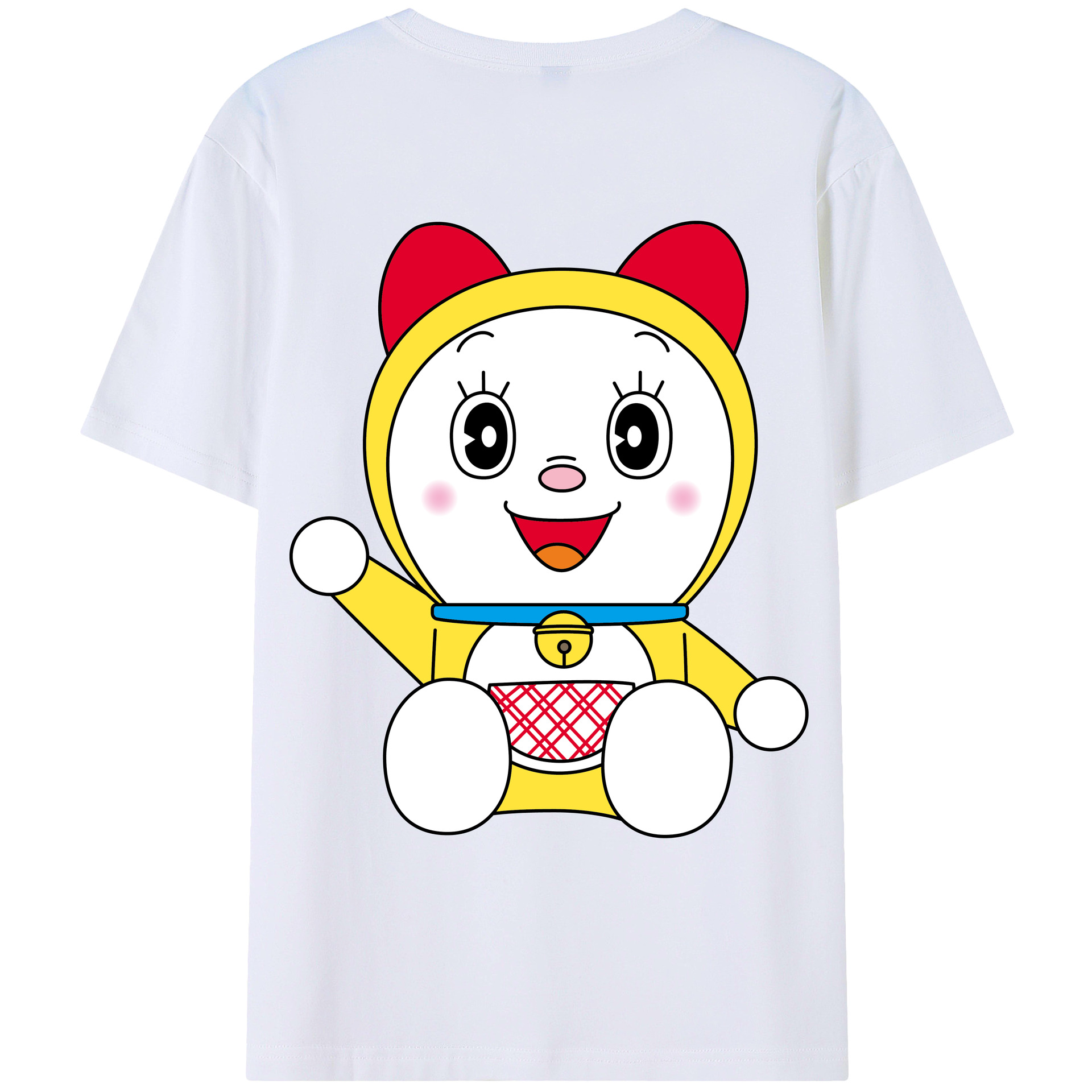 （画像用） ドラえもん ドラミ Doraemon Dorami レディース半袖Tシャツ(バックプリント)