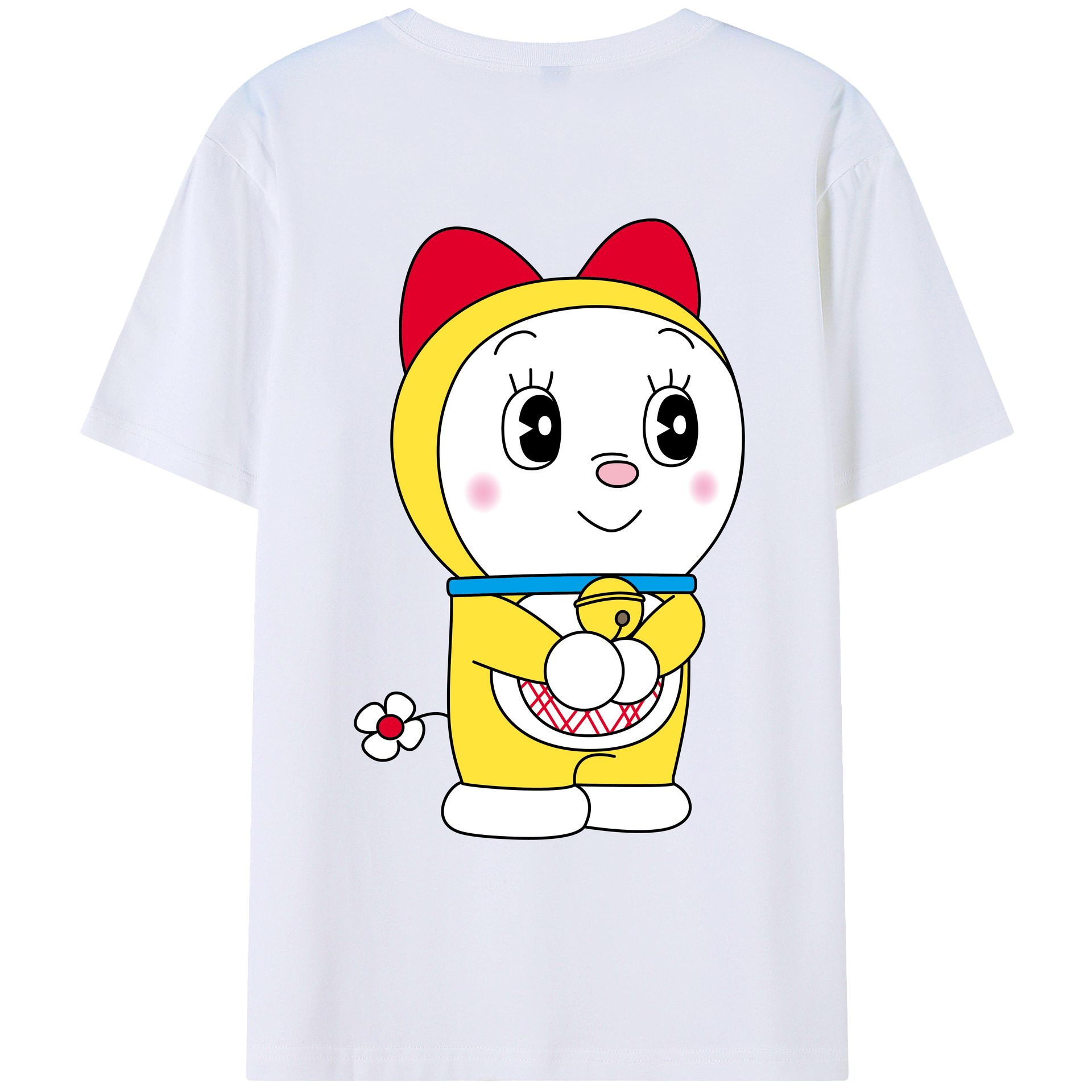 （画像用） ドラえもん ドラミ Doraemon Dorami レディース半袖Tシャツ(バックプリント)