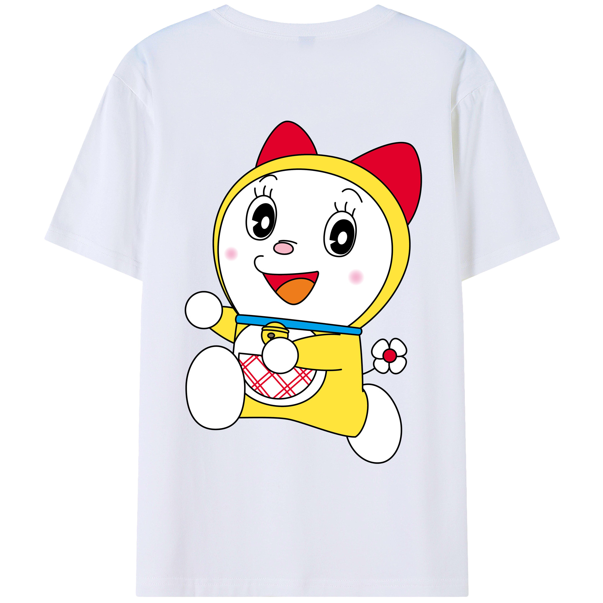 （画像用） ドラえもん ドラミ Doraemon Dorami レディース半袖Tシャツ(バックプリント)