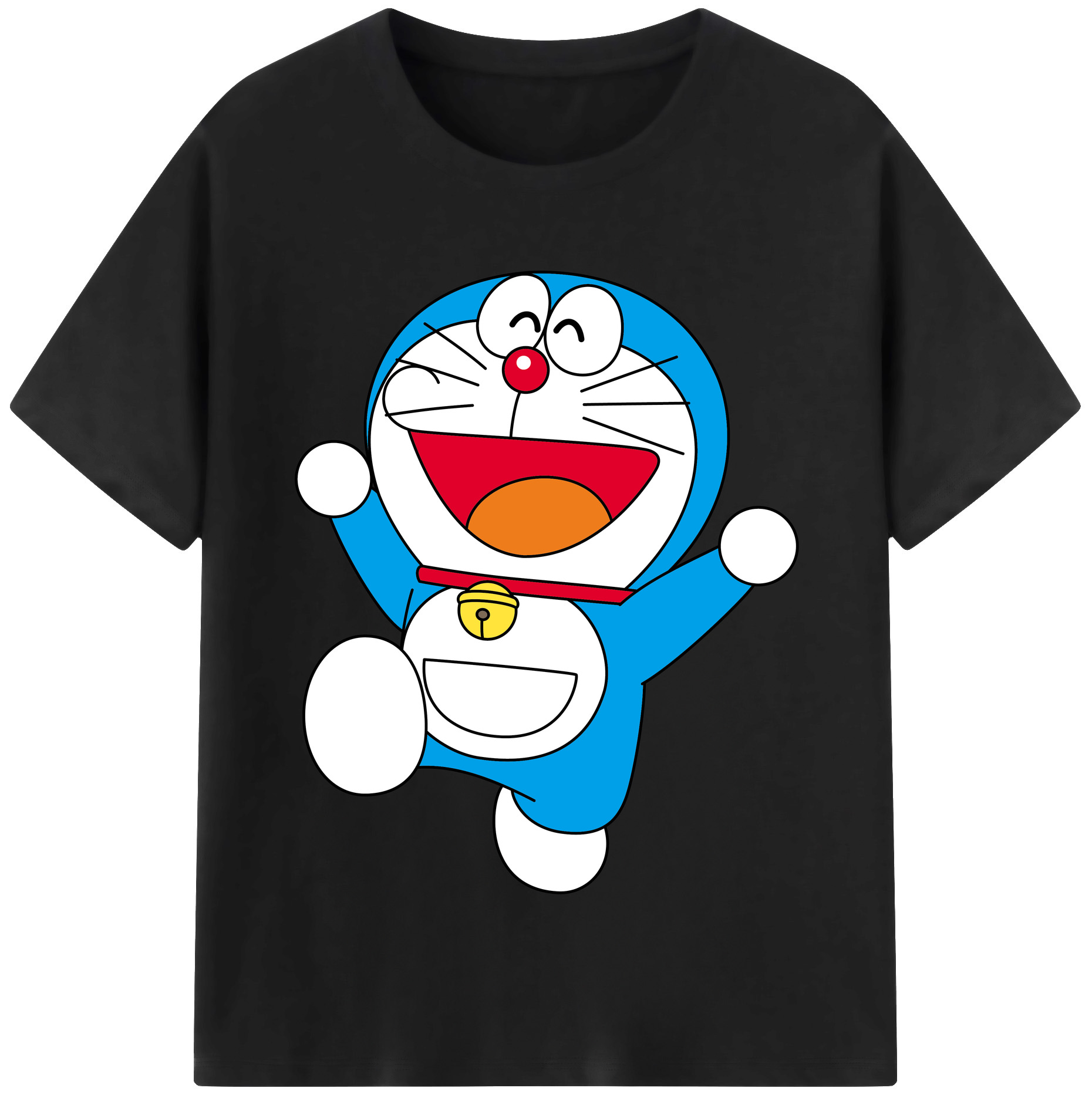 （画像用） ドラえもん Doraemon レディースカジュアルプリントTシャツ（綿100％）