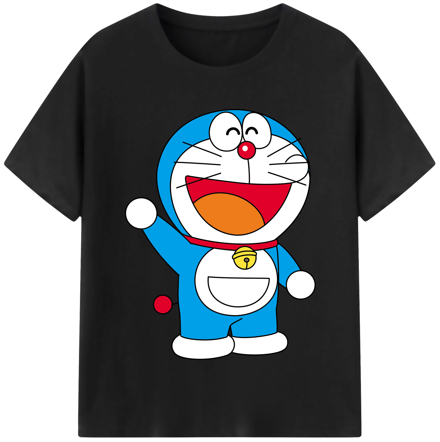 （画像用） ドラえもん Doraemon レディースカジュアルプリントTシャツ（綿100％）