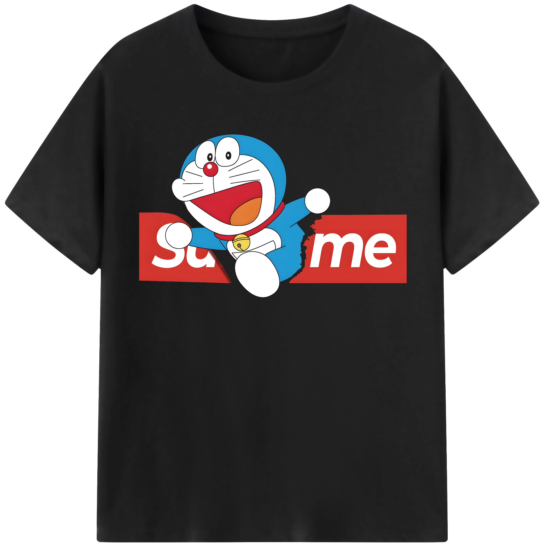 （画像用） ドラえもん Doraemon レディースカジュアルプリントTシャツ（綿100％）