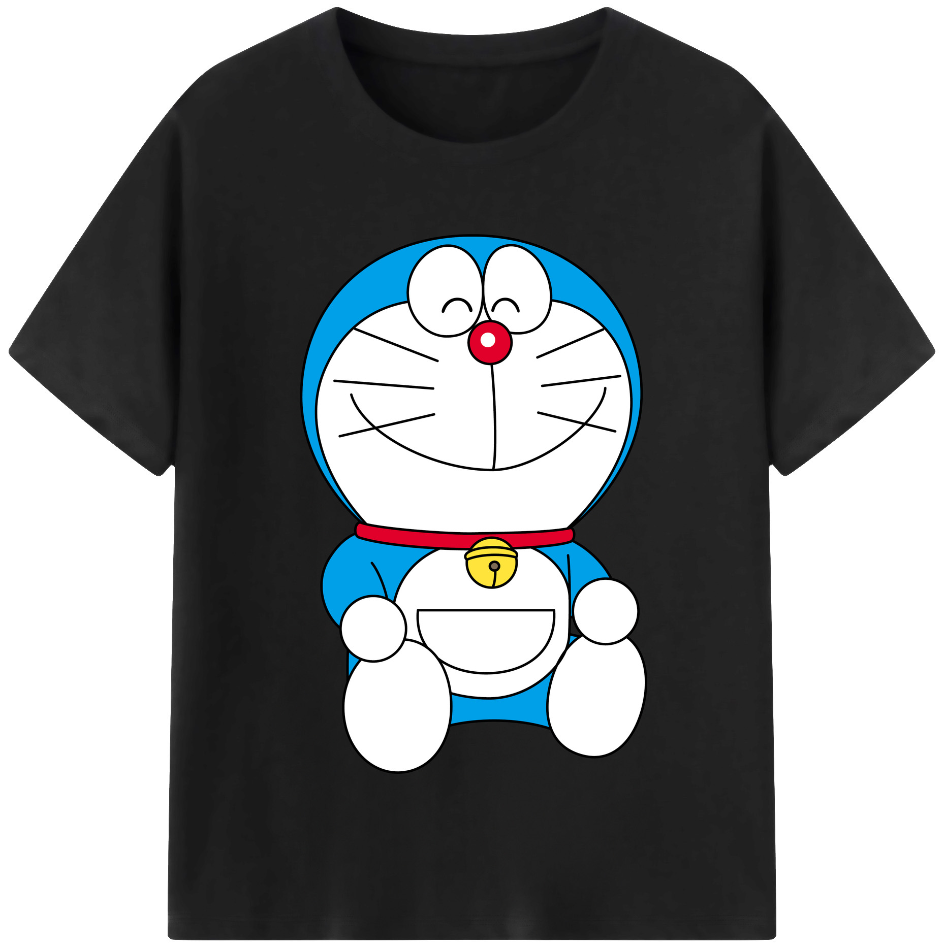 （画像用） ドラえもん Doraemon レディースカジュアルプリントTシャツ（綿100％）