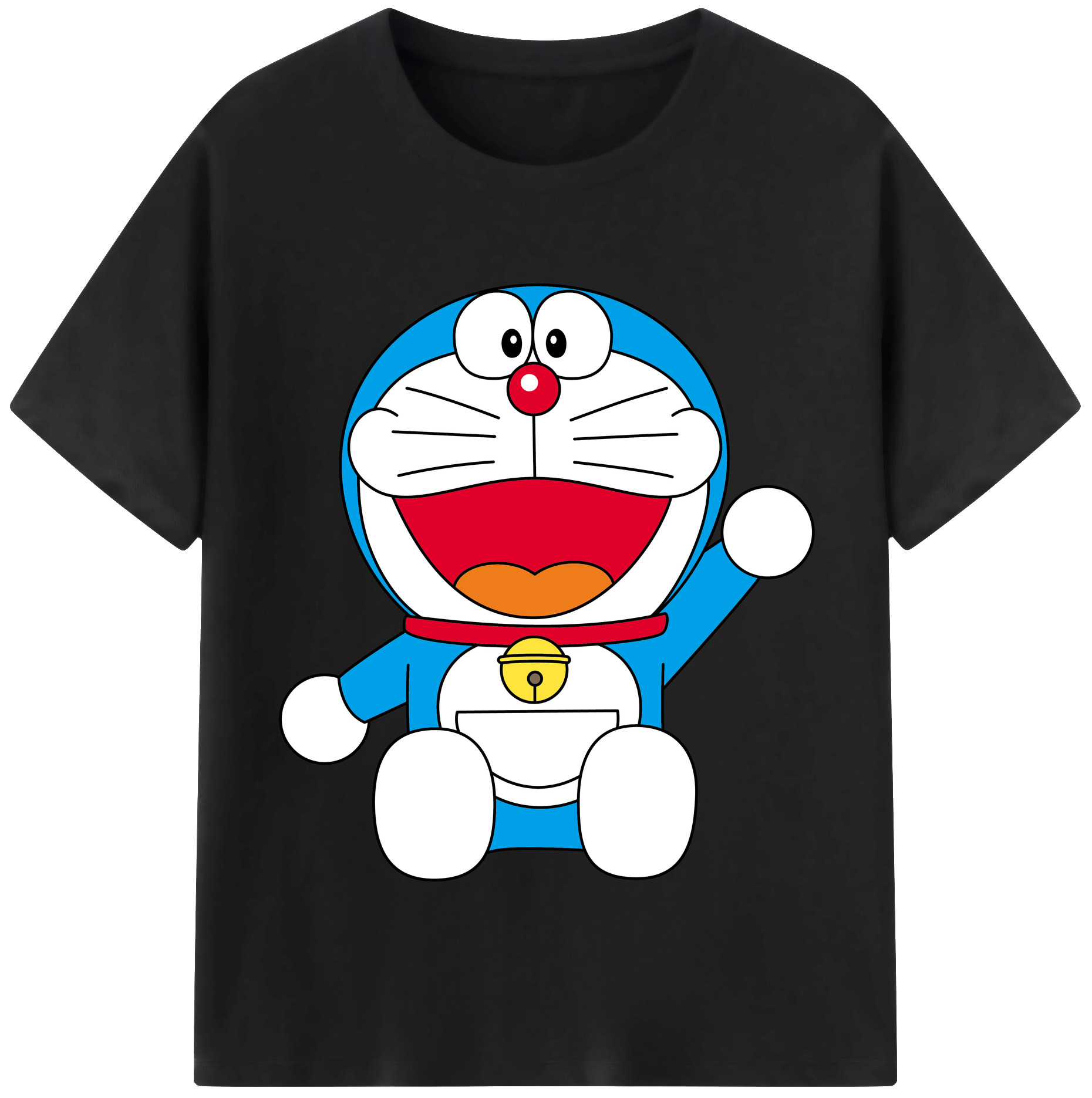 （画像用） ドラえもん Doraemon レディースカジュアルプリントTシャツ（綿100％）