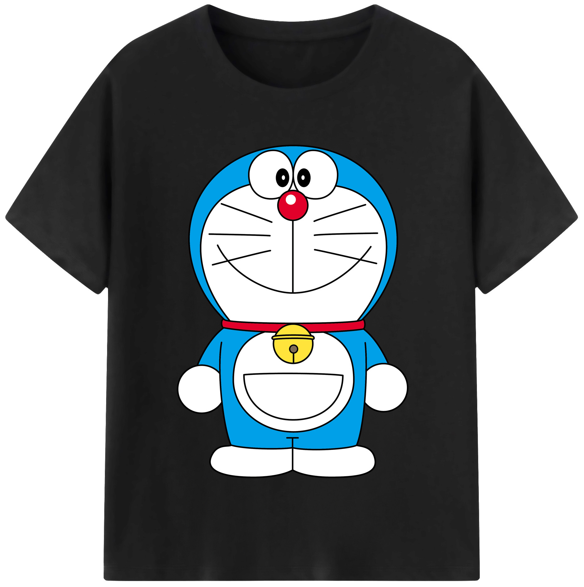 （画像用） ドラえもん Doraemon レディースカジュアルプリントTシャツ（綿100％）