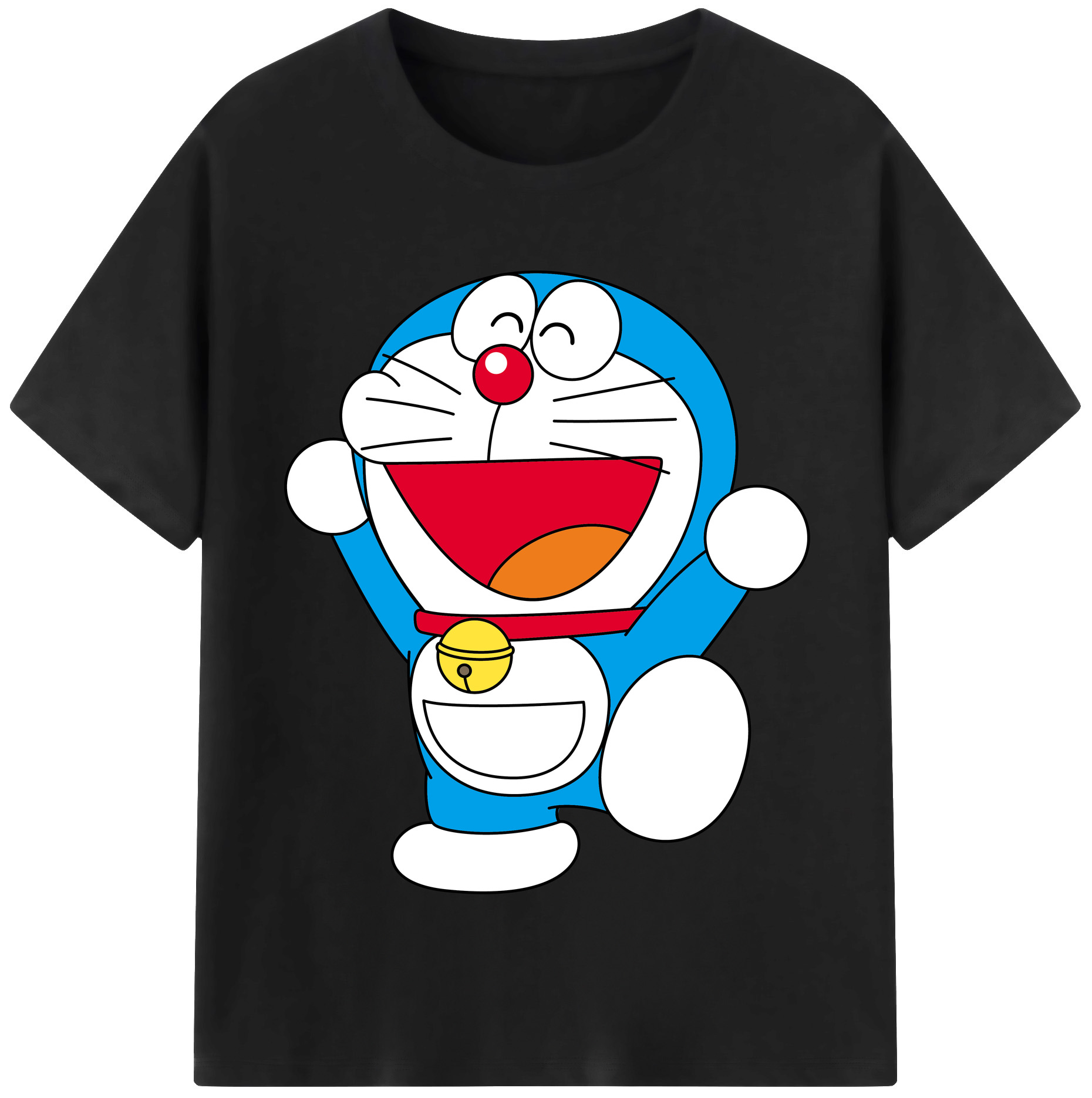 （画像用） ドラえもん Doraemon レディースカジュアルプリントTシャツ（綿100％）