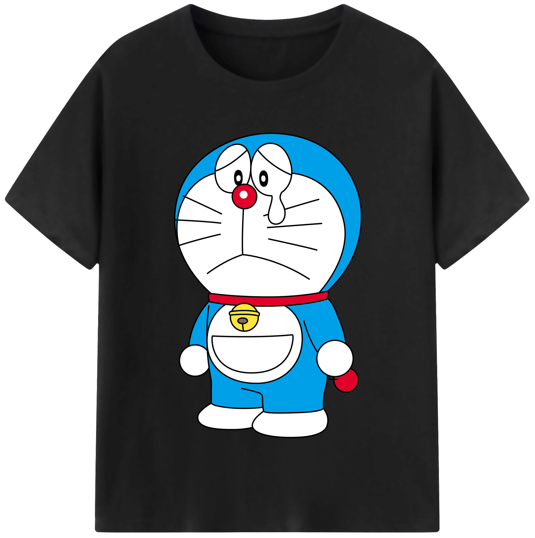 （画像用） ドラえもん Doraemon レディースカジュアルプリントTシャツ（綿100％）