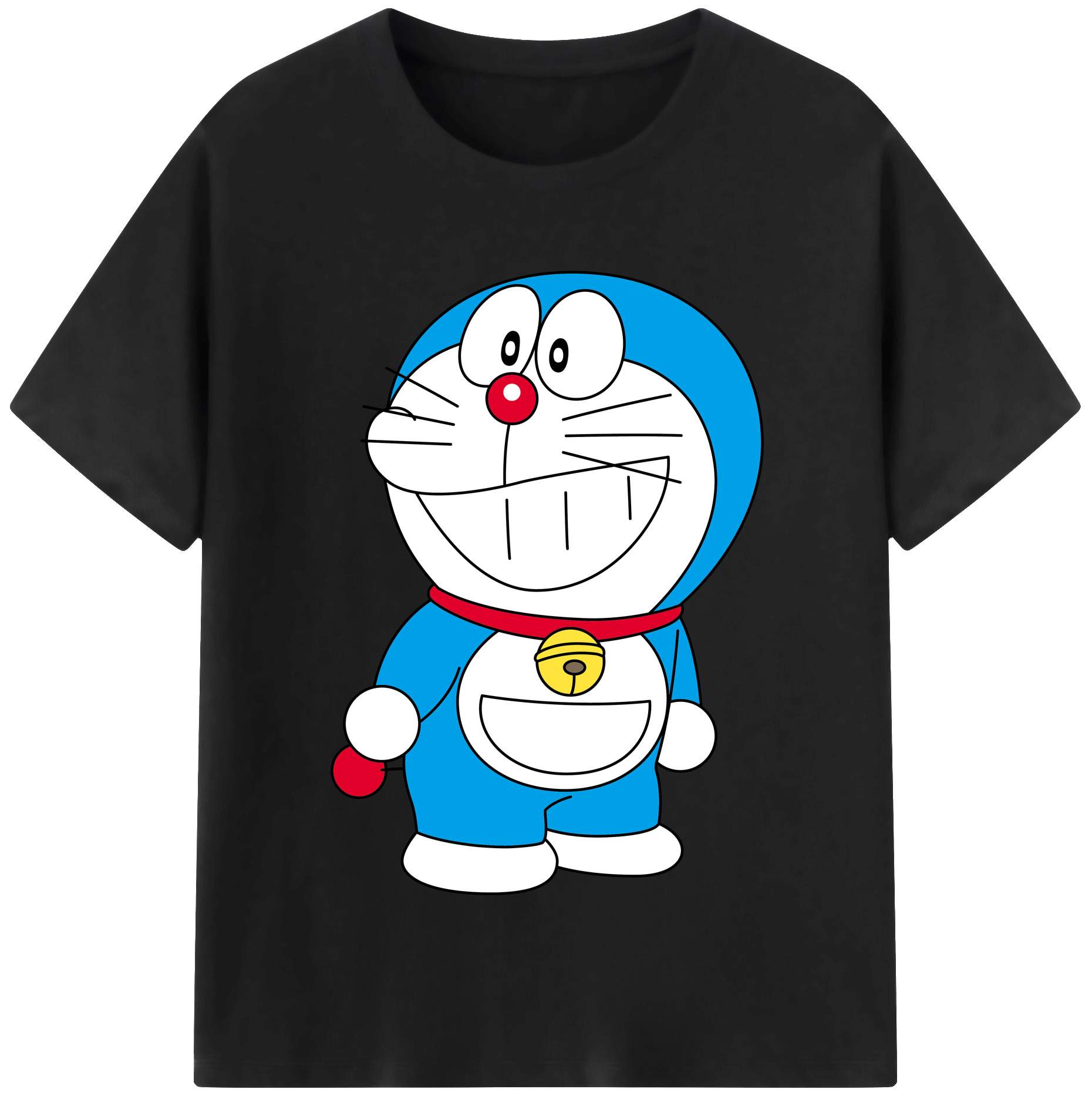 （画像用） ドラえもん Doraemon レディースカジュアルプリントTシャツ（綿100％）
