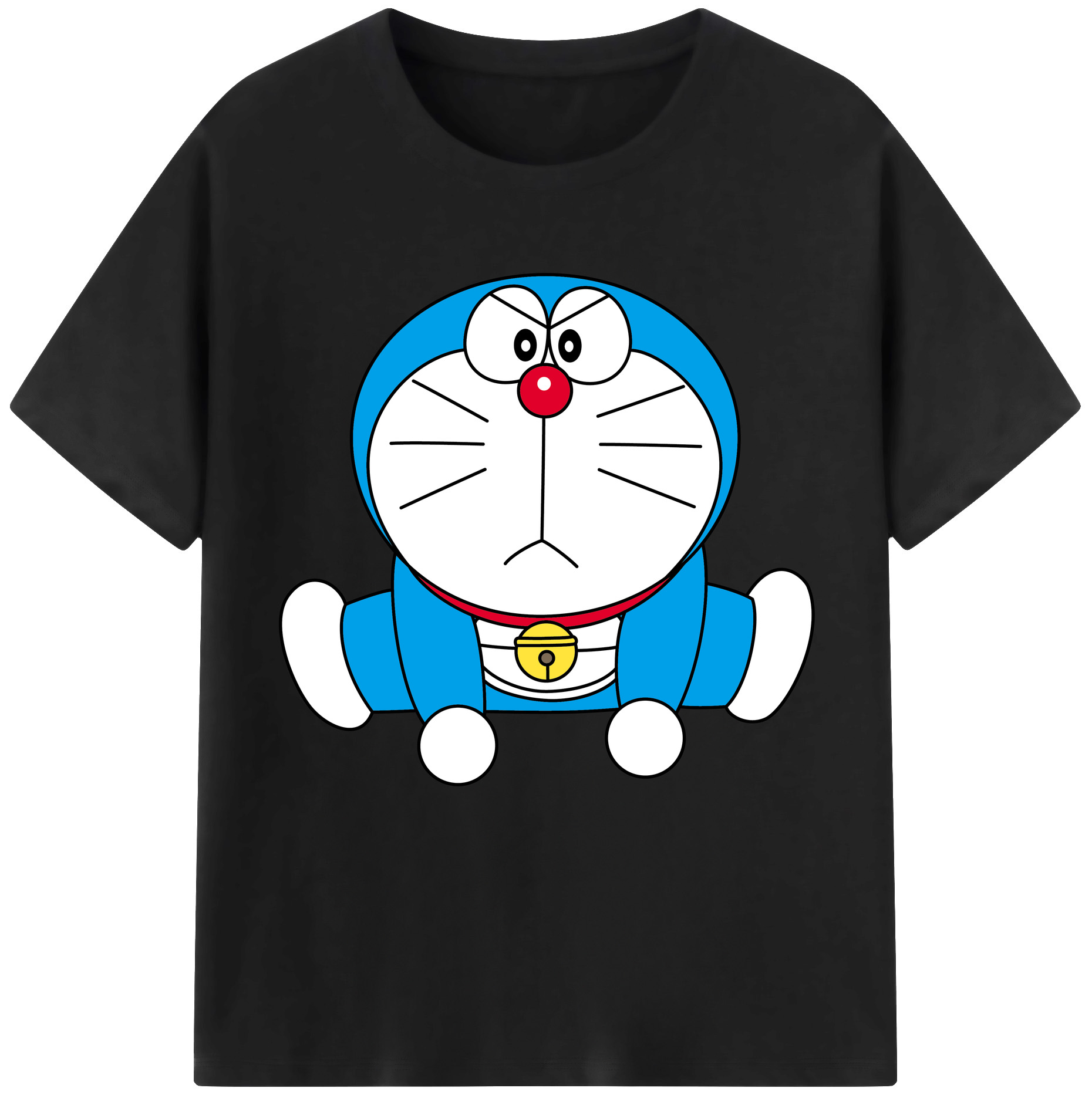 （画像用） ドラえもん Doraemon レディースカジュアルプリントTシャツ（綿100％）
