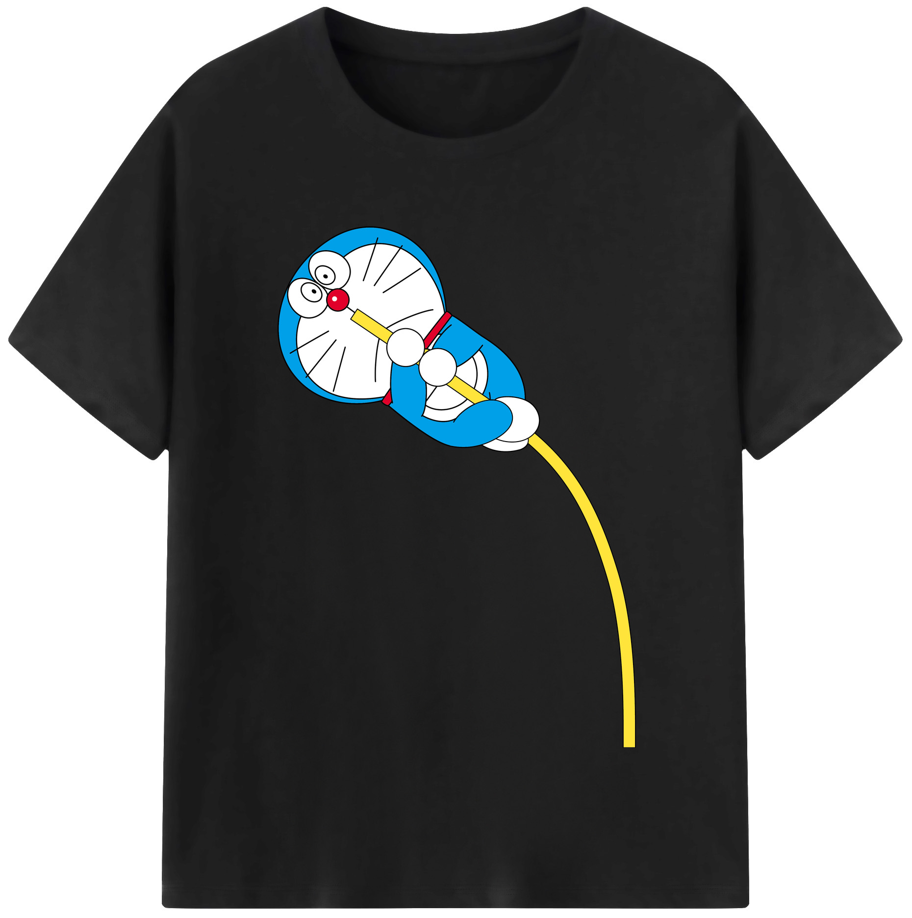 （画像用） ドラえもん Doraemon レディースカジュアルプリントTシャツ（綿100％）