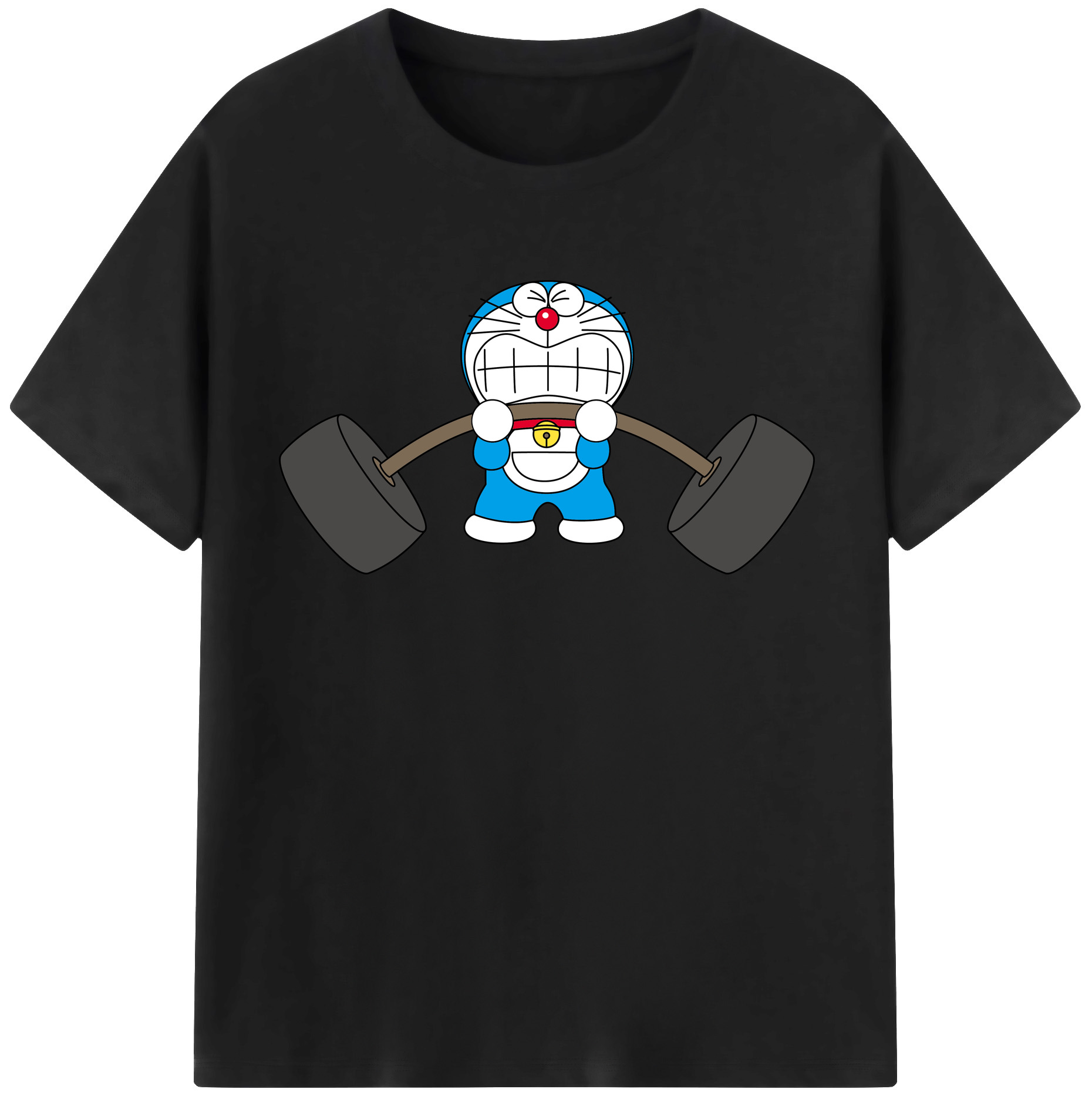 （画像用） ドラえもん Doraemon レディースカジュアルプリントTシャツ（綿100％）