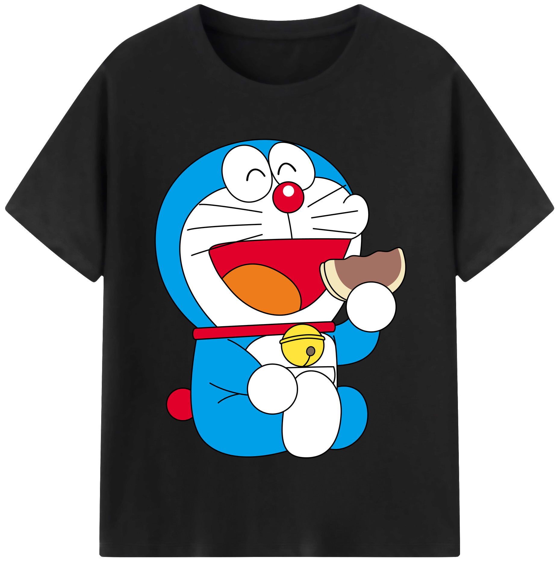 （画像用） ドラえもん Doraemon レディースカジュアルプリントTシャツ（綿100％）