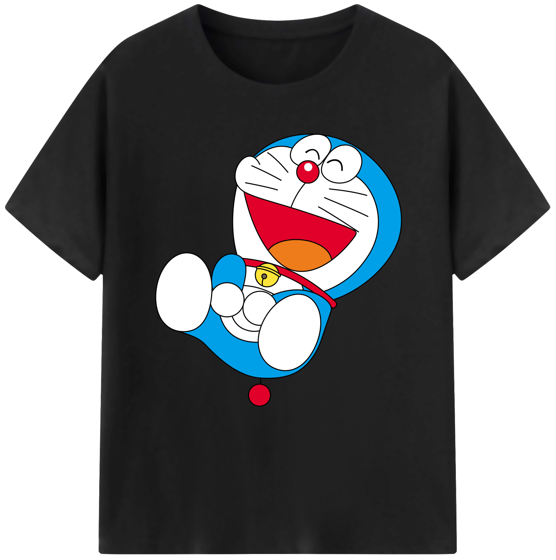 （画像用） ドラえもん Doraemon レディースカジュアルプリントTシャツ（綿100％）