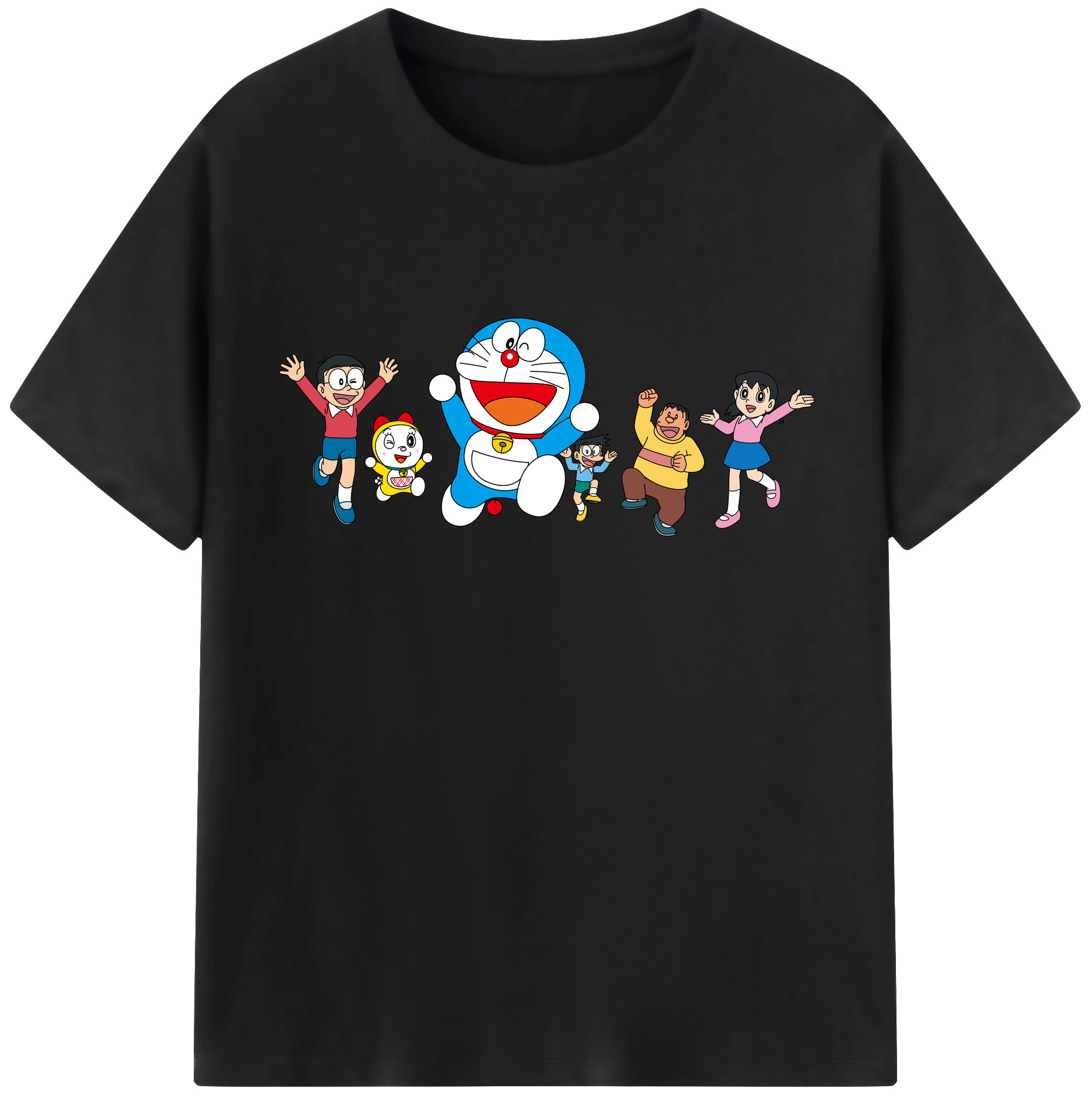 （画像用） ドラえもん 骨川 スネ夫 Doraemon Honekawa Suneo レディースカジュアルプリントTシャツ（綿100％）
