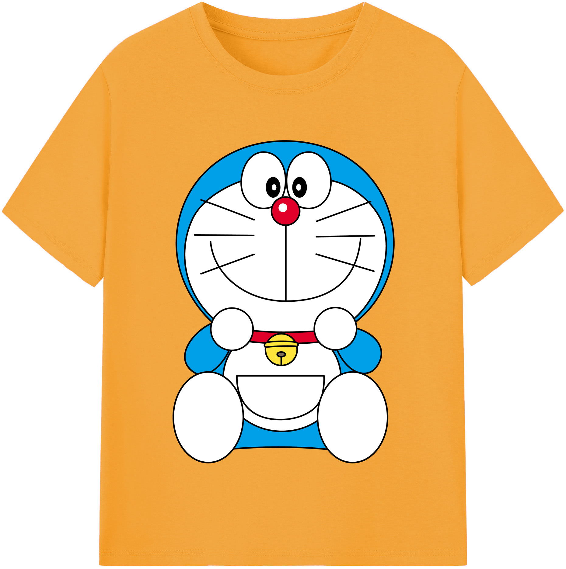 （画像用） ドラえもん Doraemon レディースカジュアルプリントTシャツ（綿100％）