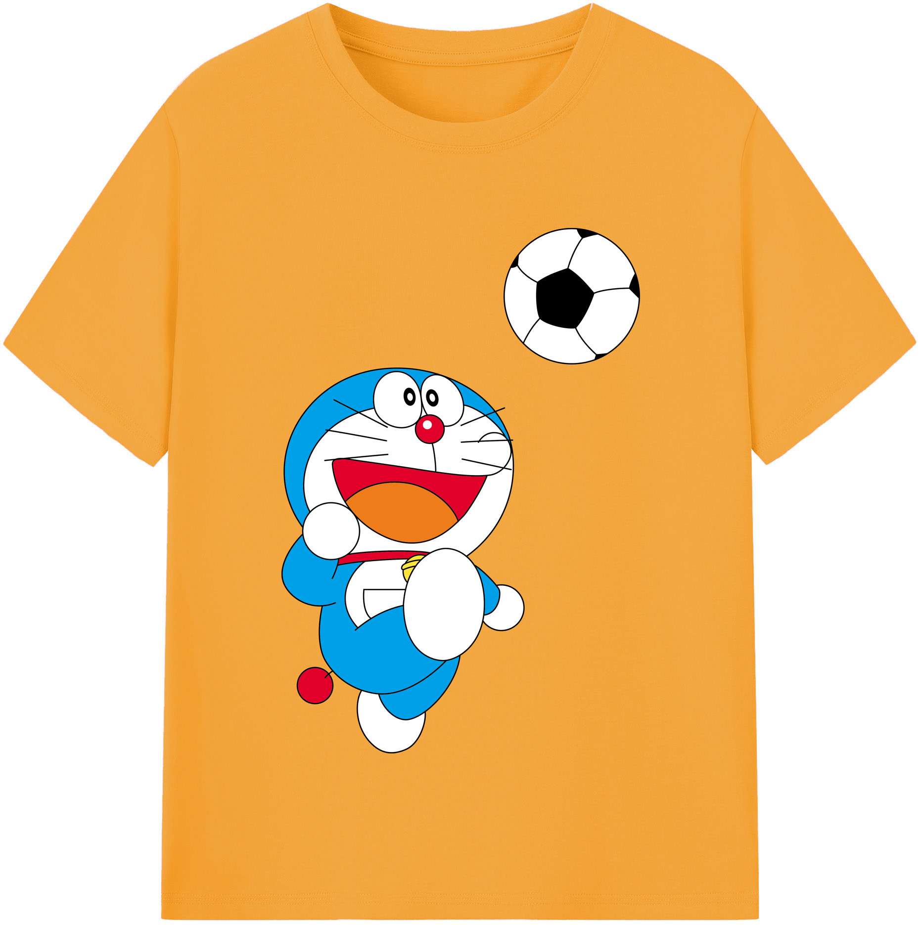 （画像用） ドラえもん Doraemon レディースカジュアルプリントTシャツ（綿100％）