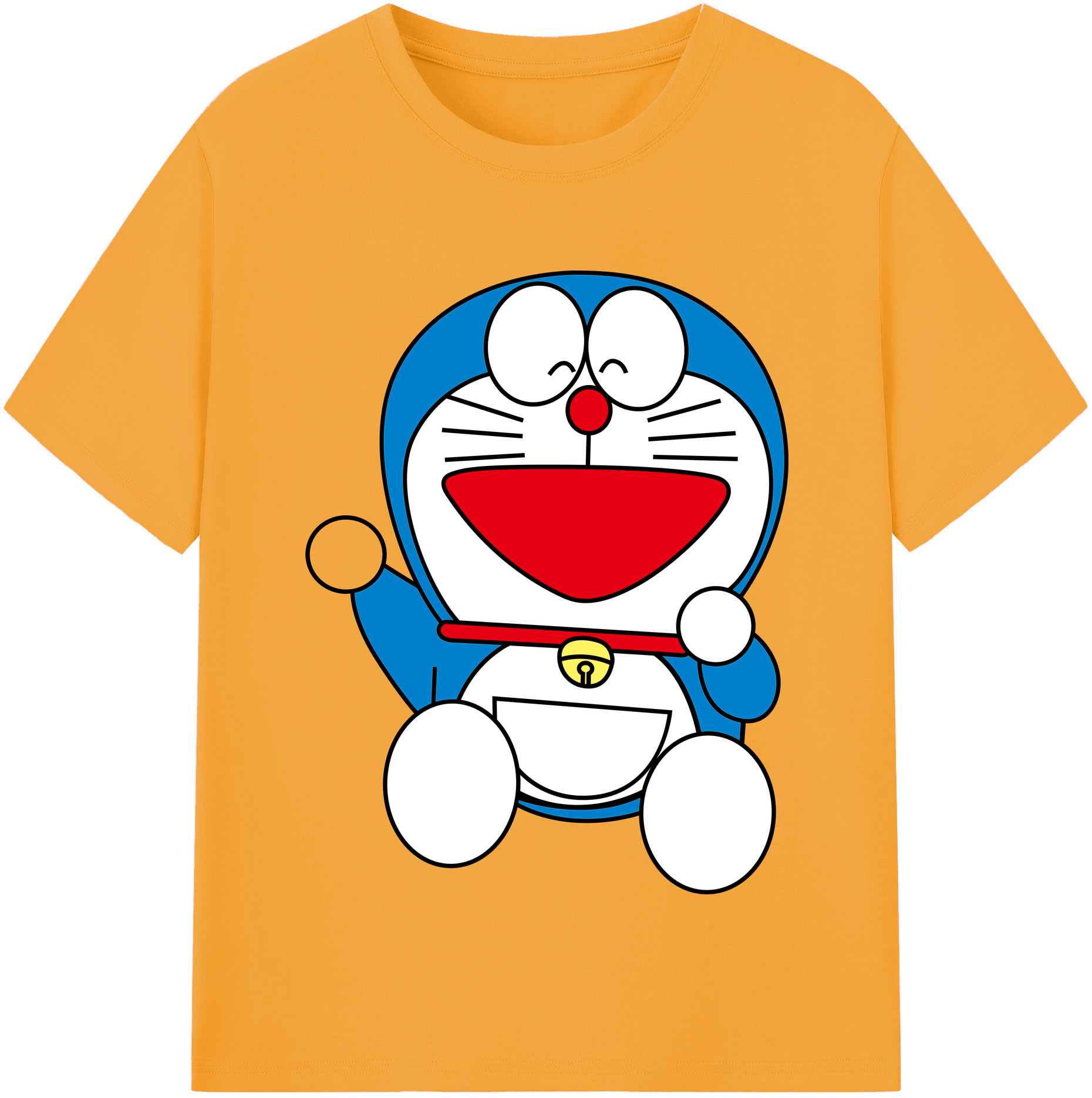 （画像用） ドラえもん Doraemon レディースカジュアルプリントTシャツ（綿100％）