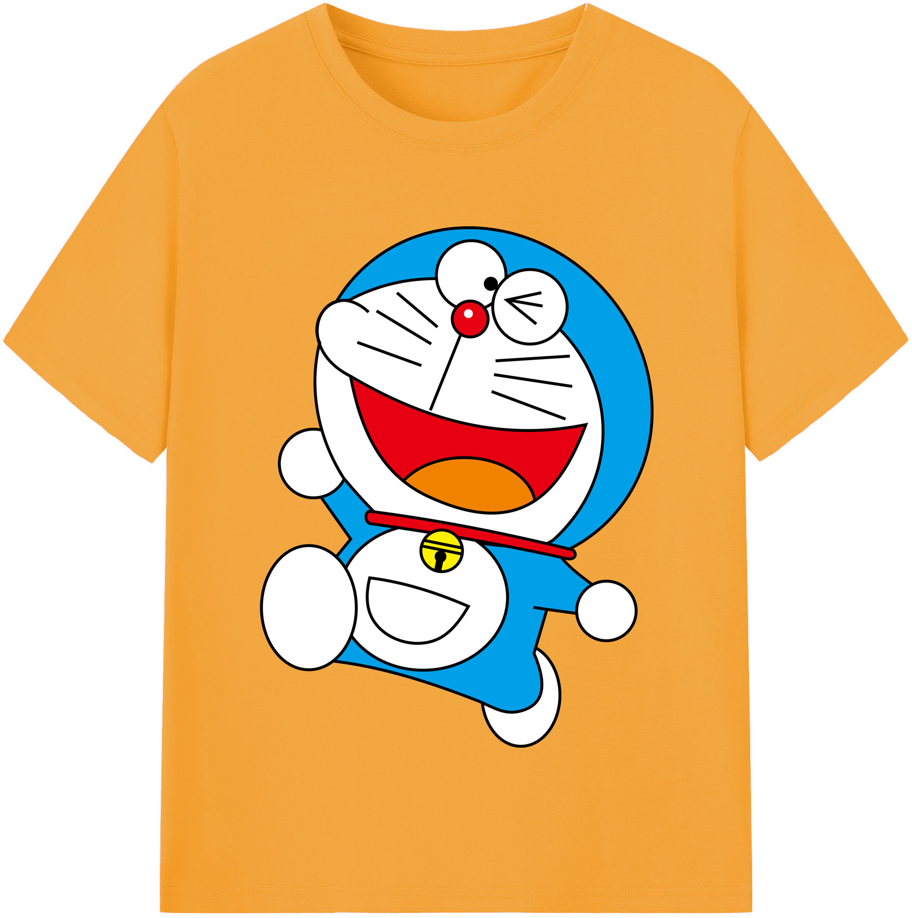 （画像用） ドラえもん Doraemon レディースカジュアルプリントTシャツ（綿100％）