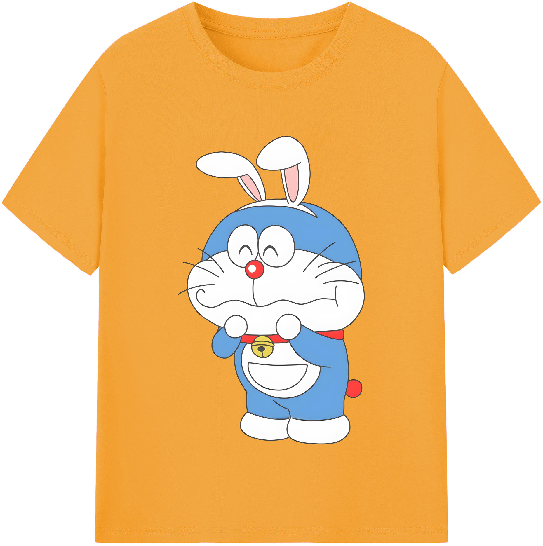 （画像用） ドラえもん Doraemon レディースカジュアルプリントTシャツ（綿100％）