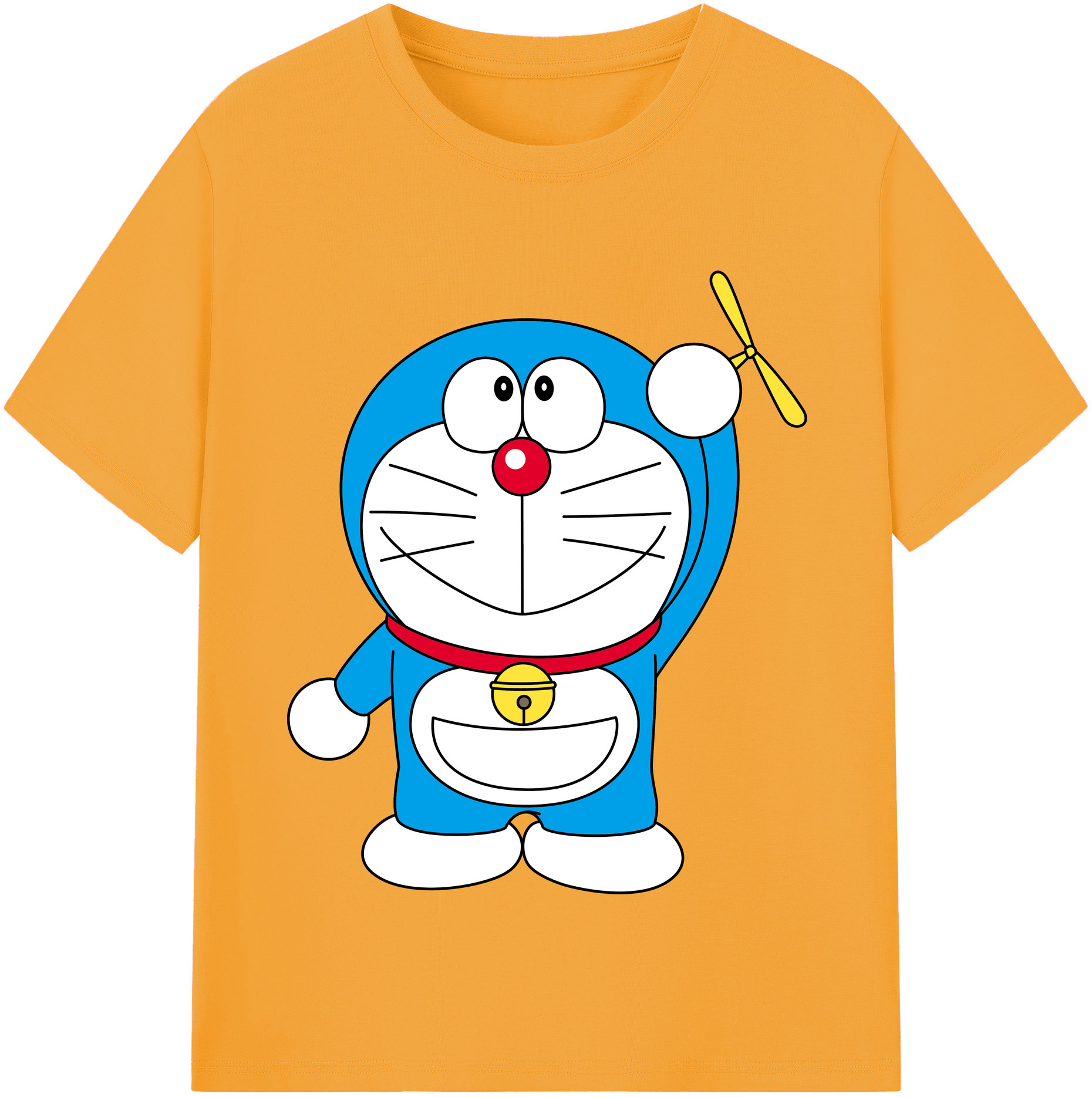 （画像用） ドラえもん Doraemon レディースカジュアルプリントTシャツ（綿100％）