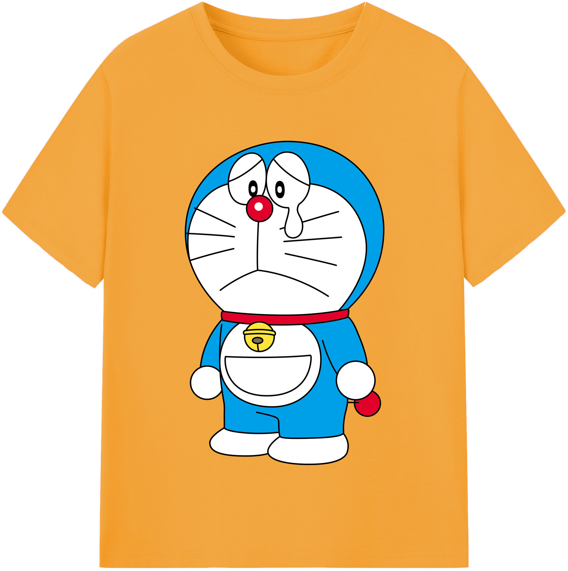 （画像用） ドラえもん Doraemon レディースカジュアルプリントTシャツ（綿100％）