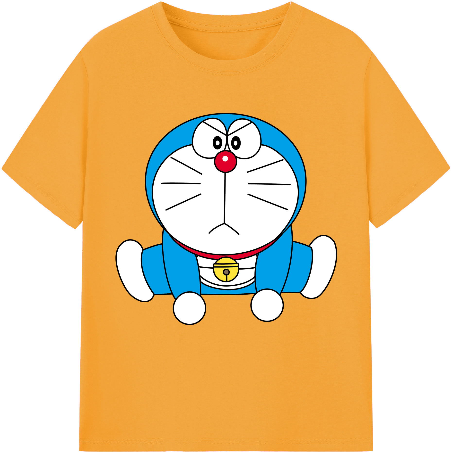 （画像用） ドラえもん Doraemon レディースカジュアルプリントTシャツ（綿100％）