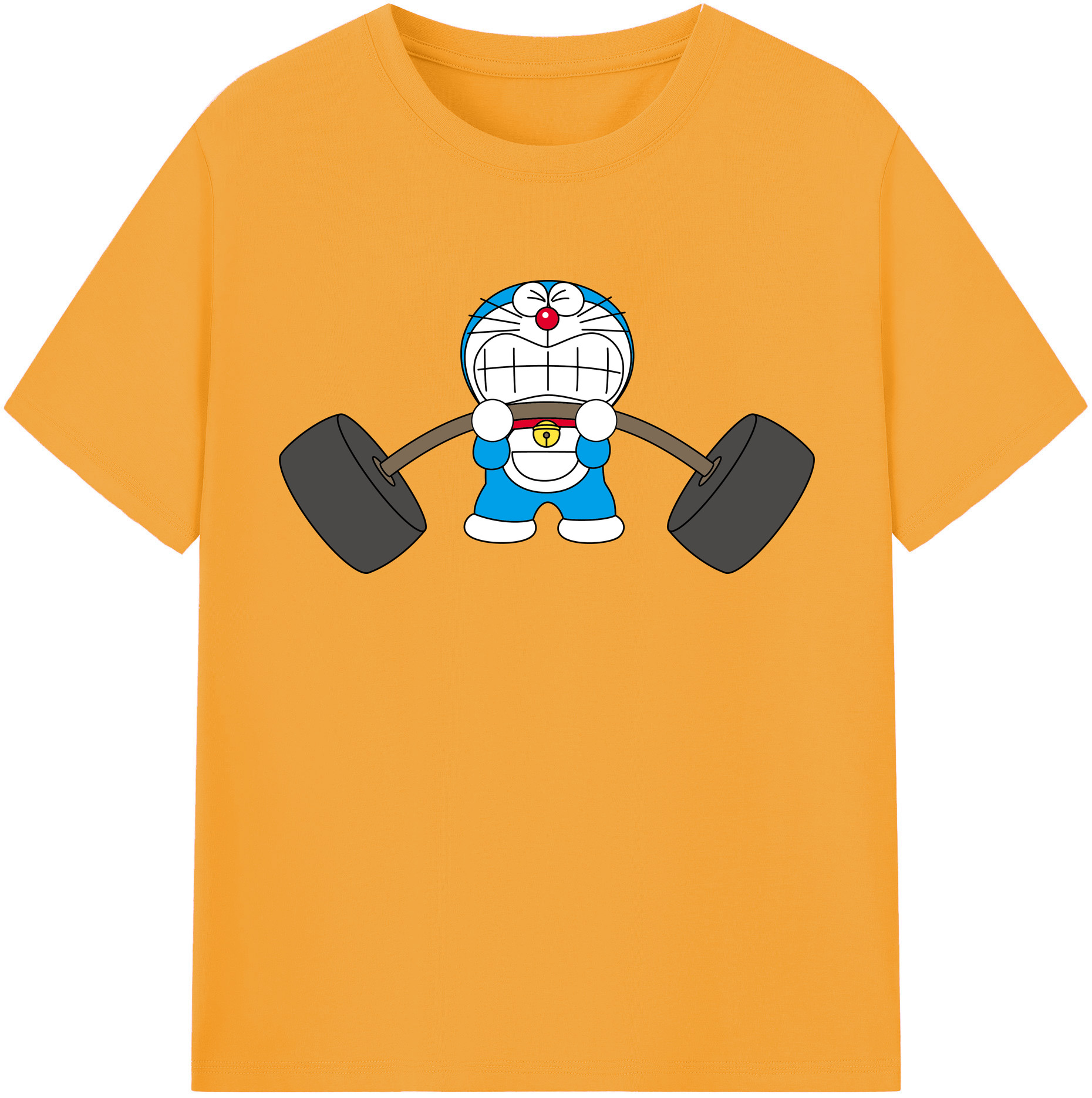 （画像用） ドラえもん Doraemon レディースカジュアルプリントTシャツ（綿100％）