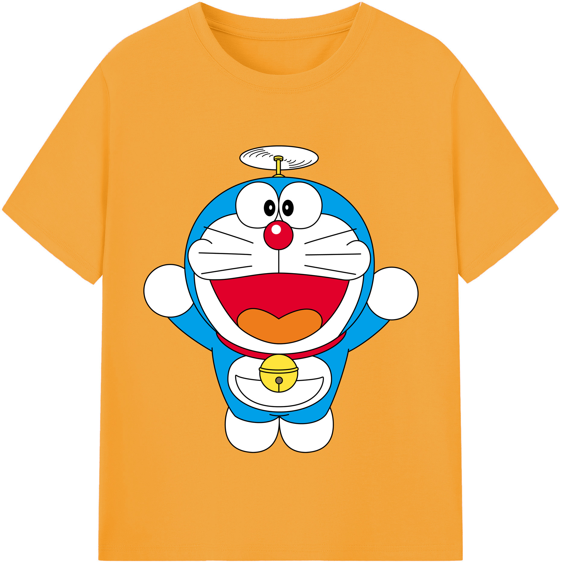 （画像用） ドラえもん Doraemon レディースカジュアルプリントTシャツ（綿100％）