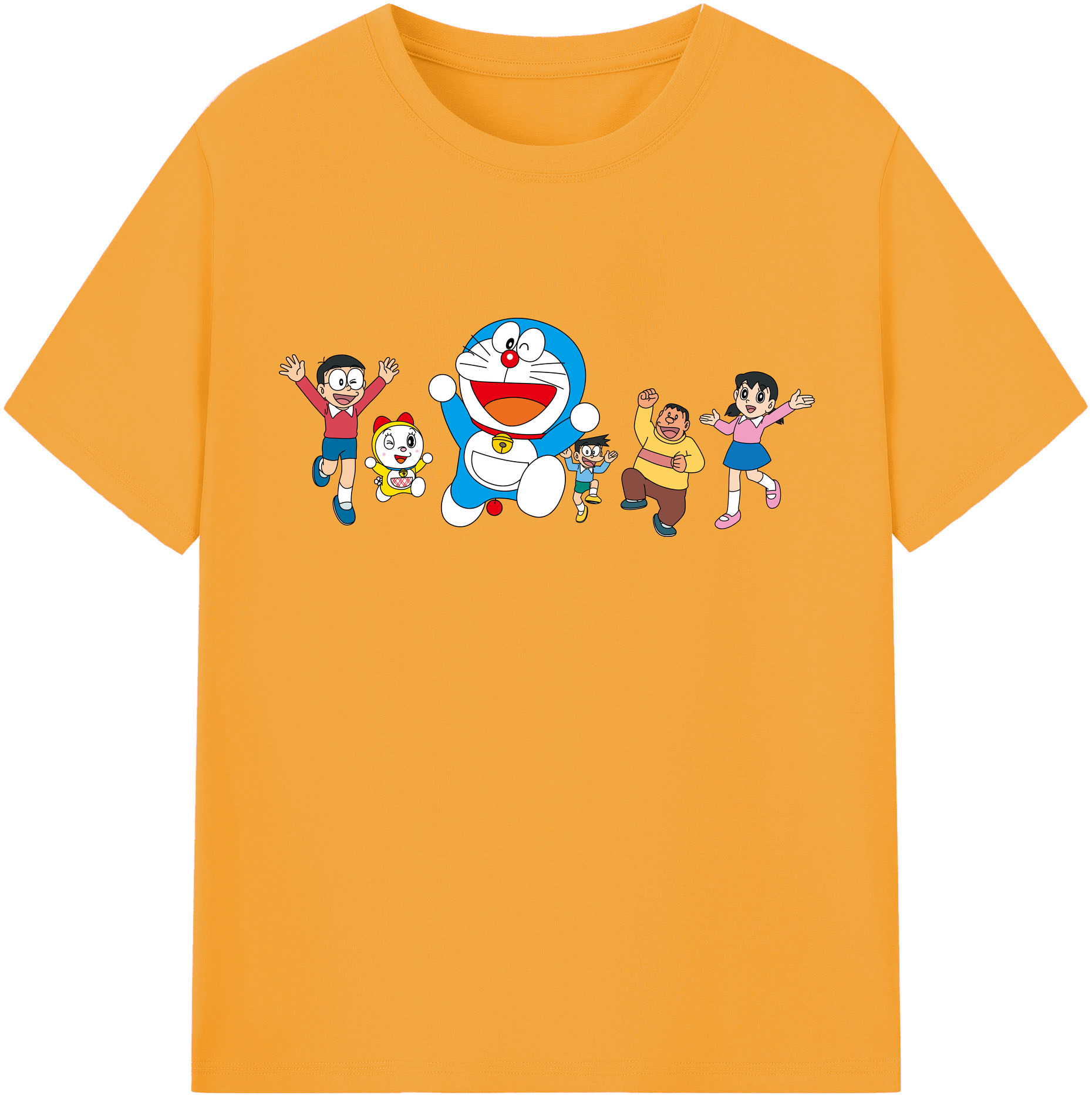 （画像用） ドラえもん 骨川 スネ夫 Doraemon Honekawa Suneo レディースカジュアルプリントTシャツ（綿100％）