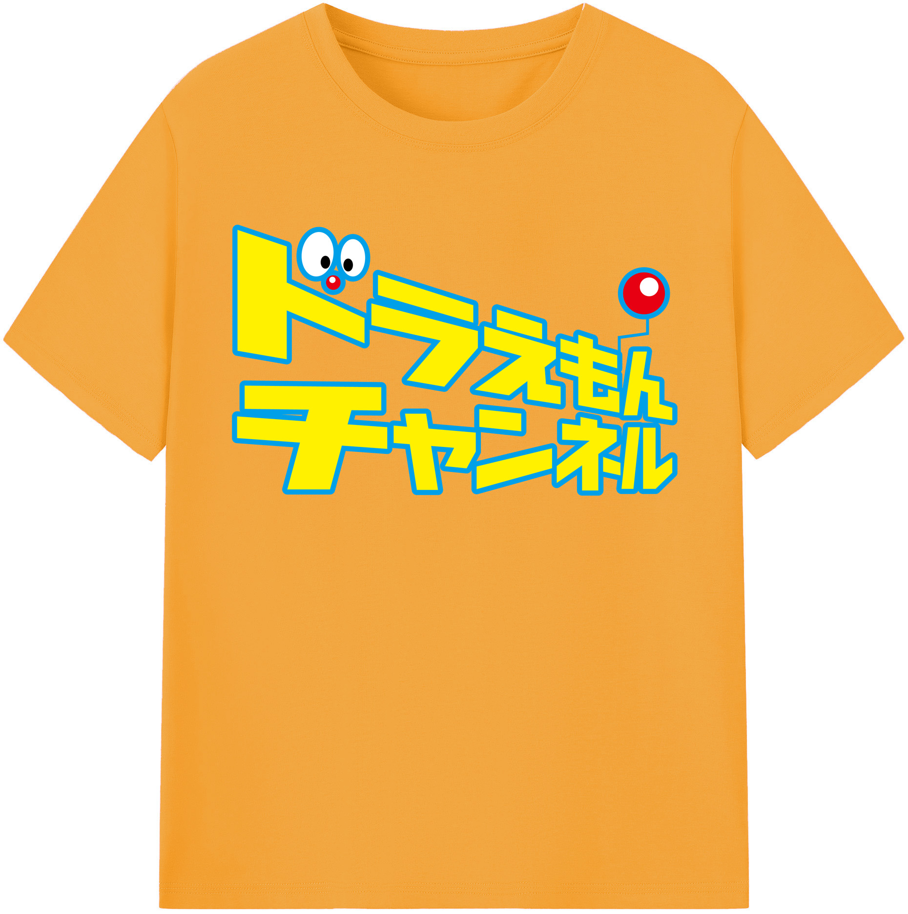 （画像用） ドラえもん Doraemon レディースカジュアルプリントTシャツ（綿100％）