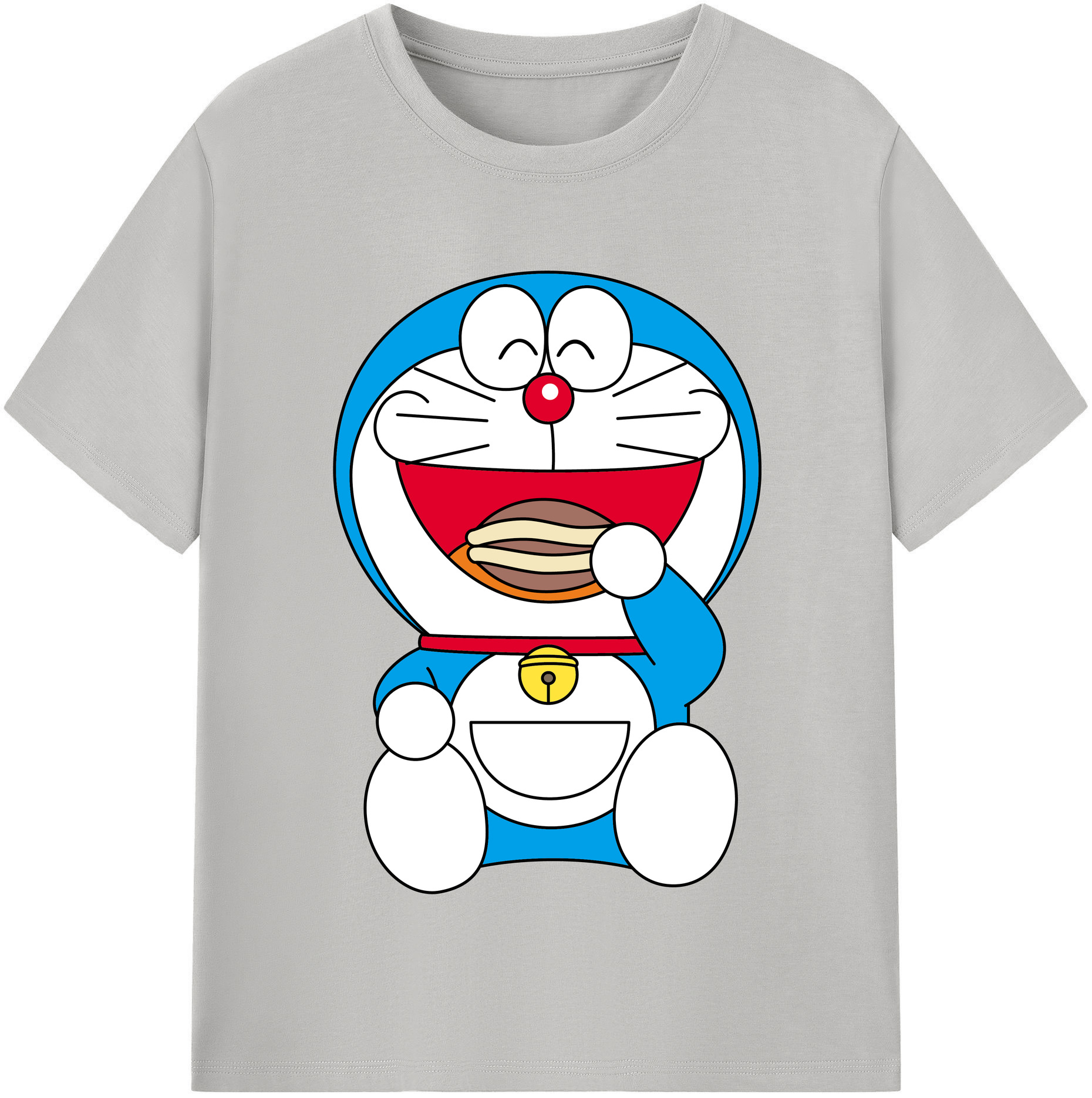 （画像用） ドラえもん Doraemon レディースカジュアルプリントTシャツ（綿100％）