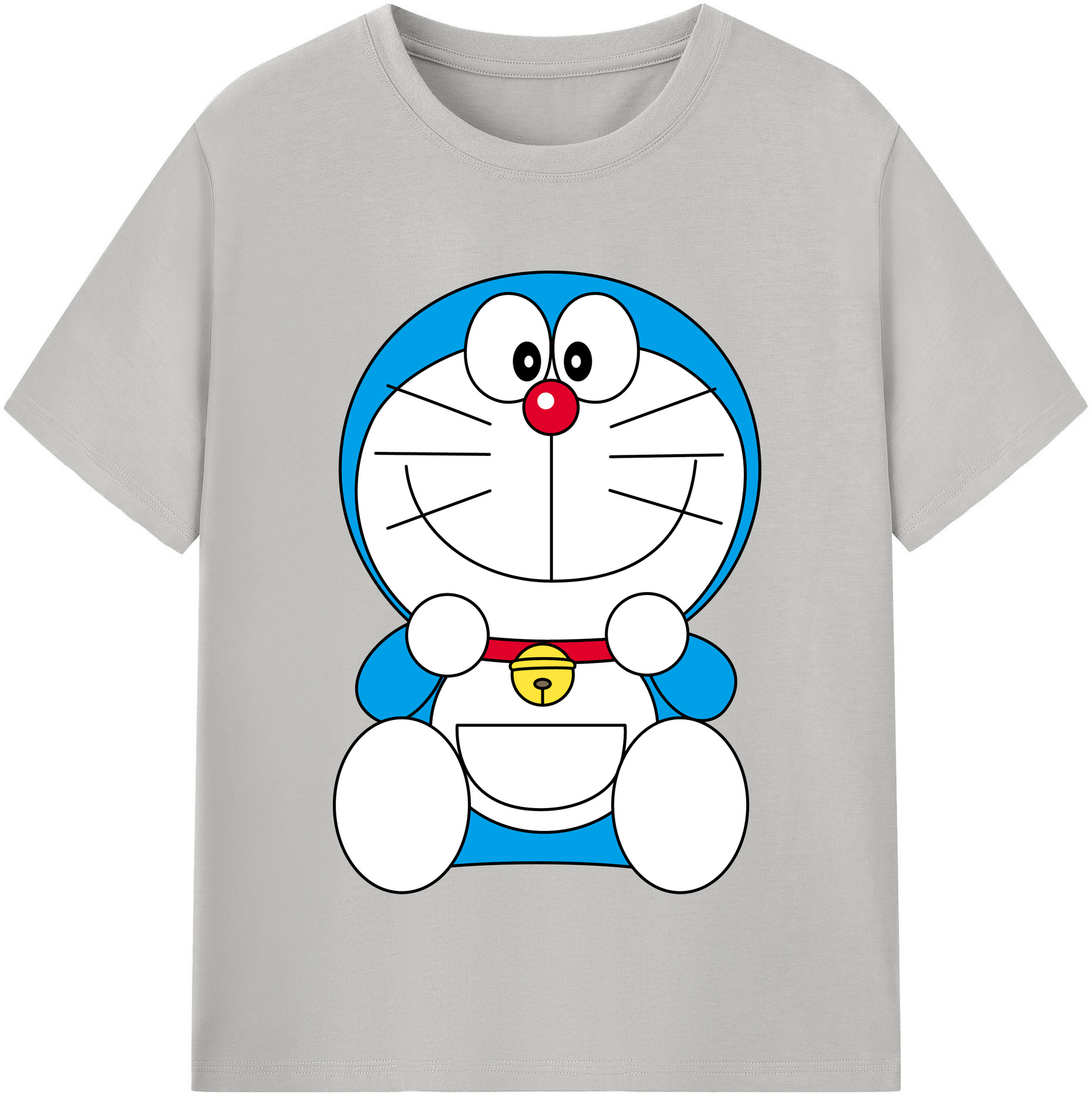 （画像用） ドラえもん Doraemon レディースカジュアルプリントTシャツ（綿100％）
