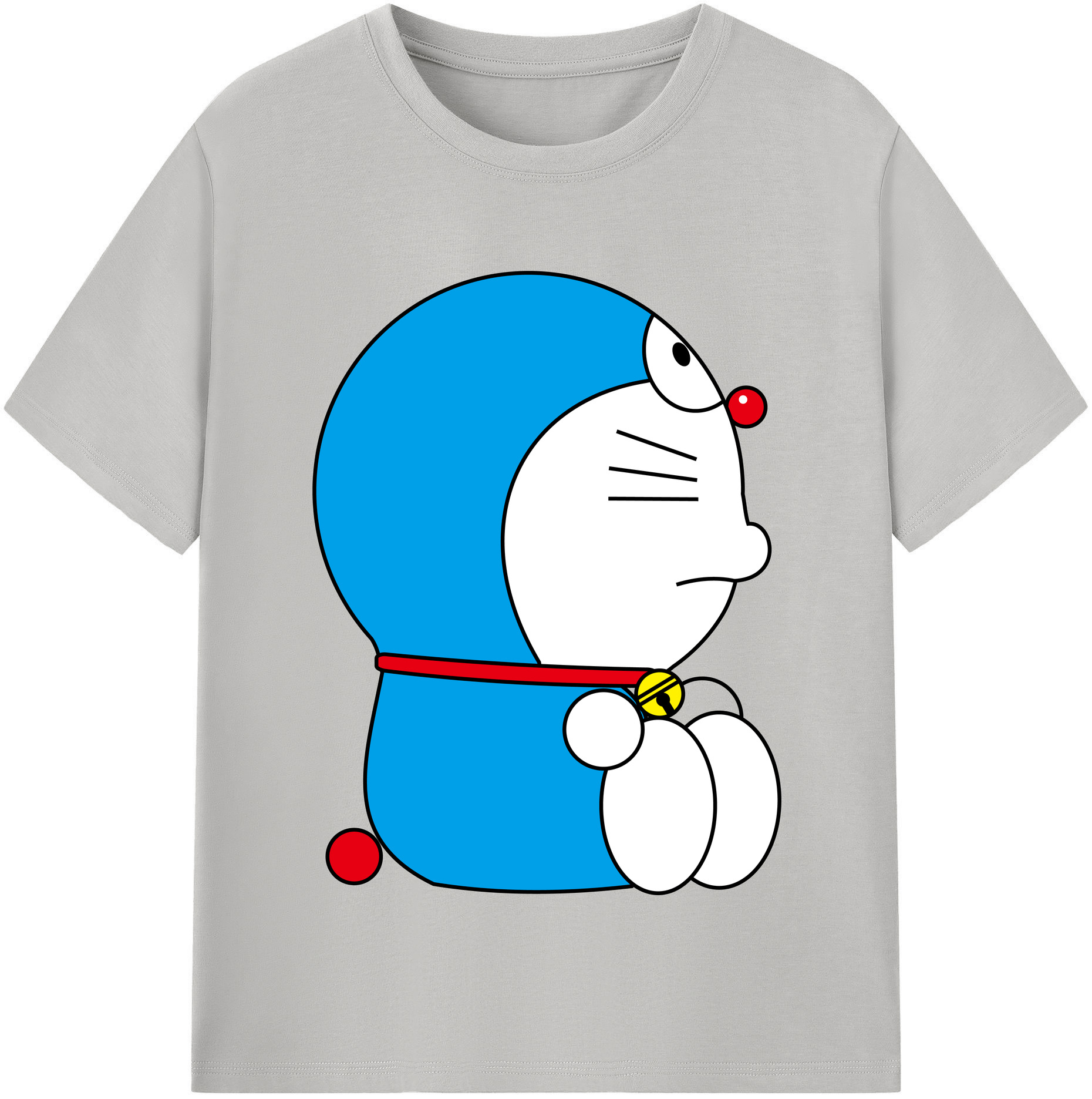 （画像用） ドラえもん Doraemon レディースカジュアルプリントTシャツ（綿100％）