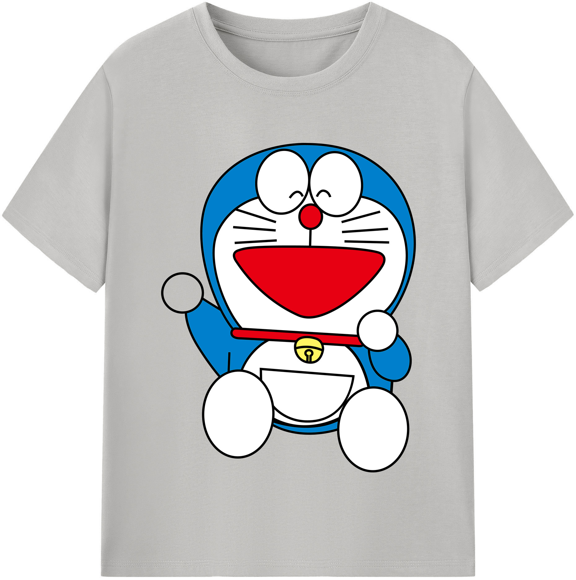 （画像用） ドラえもん Doraemon レディースカジュアルプリントTシャツ（綿100％）