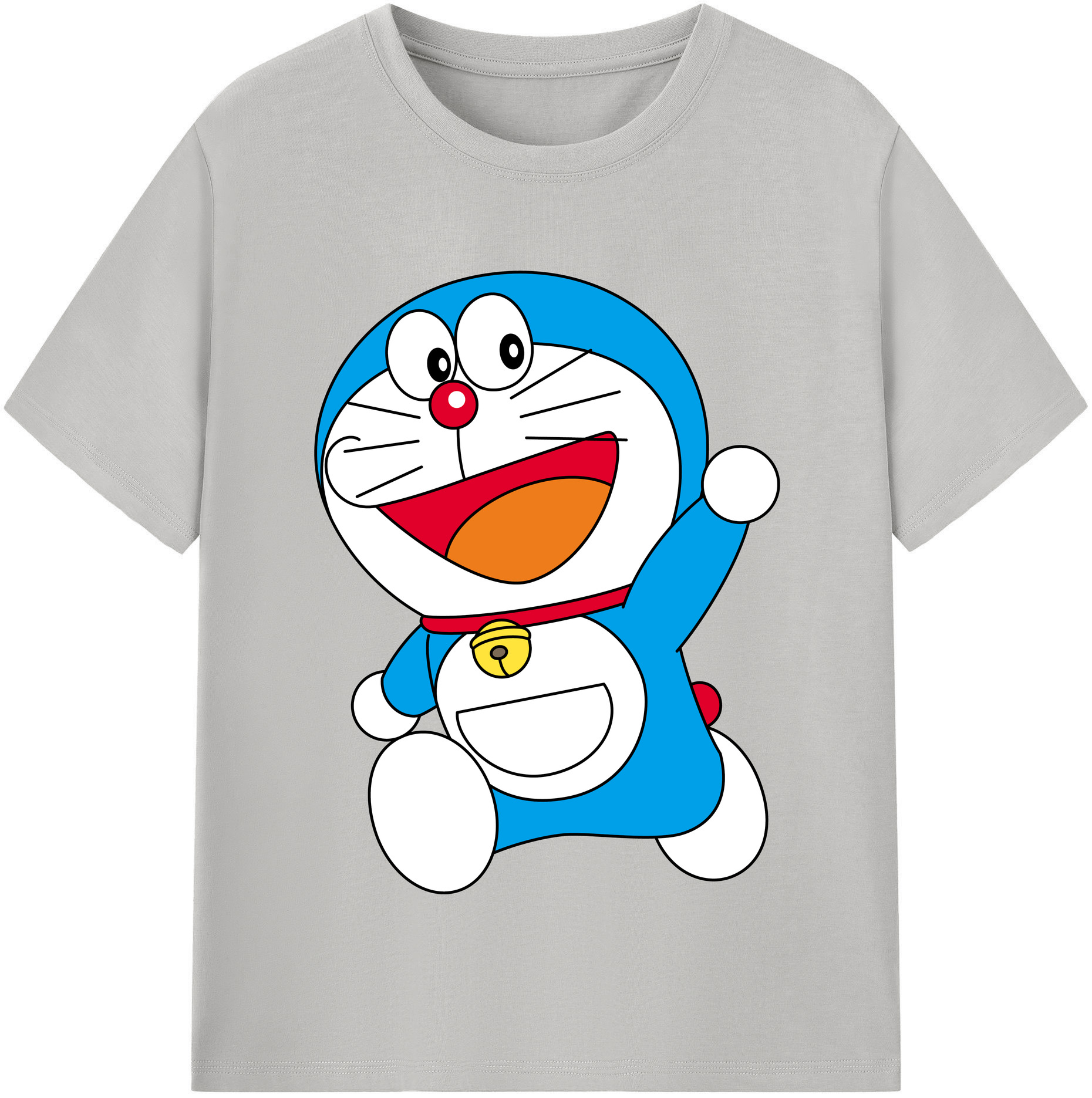 （画像用） ドラえもん Doraemon レディースカジュアルプリントTシャツ（綿100％）