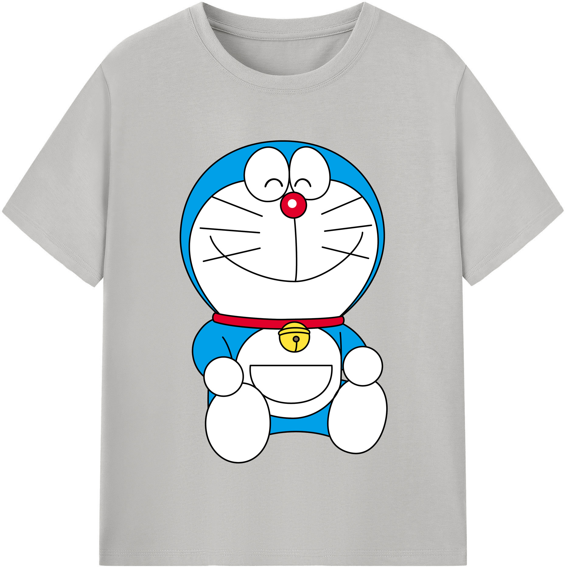（画像用） ドラえもん Doraemon レディースカジュアルプリントTシャツ（綿100％）