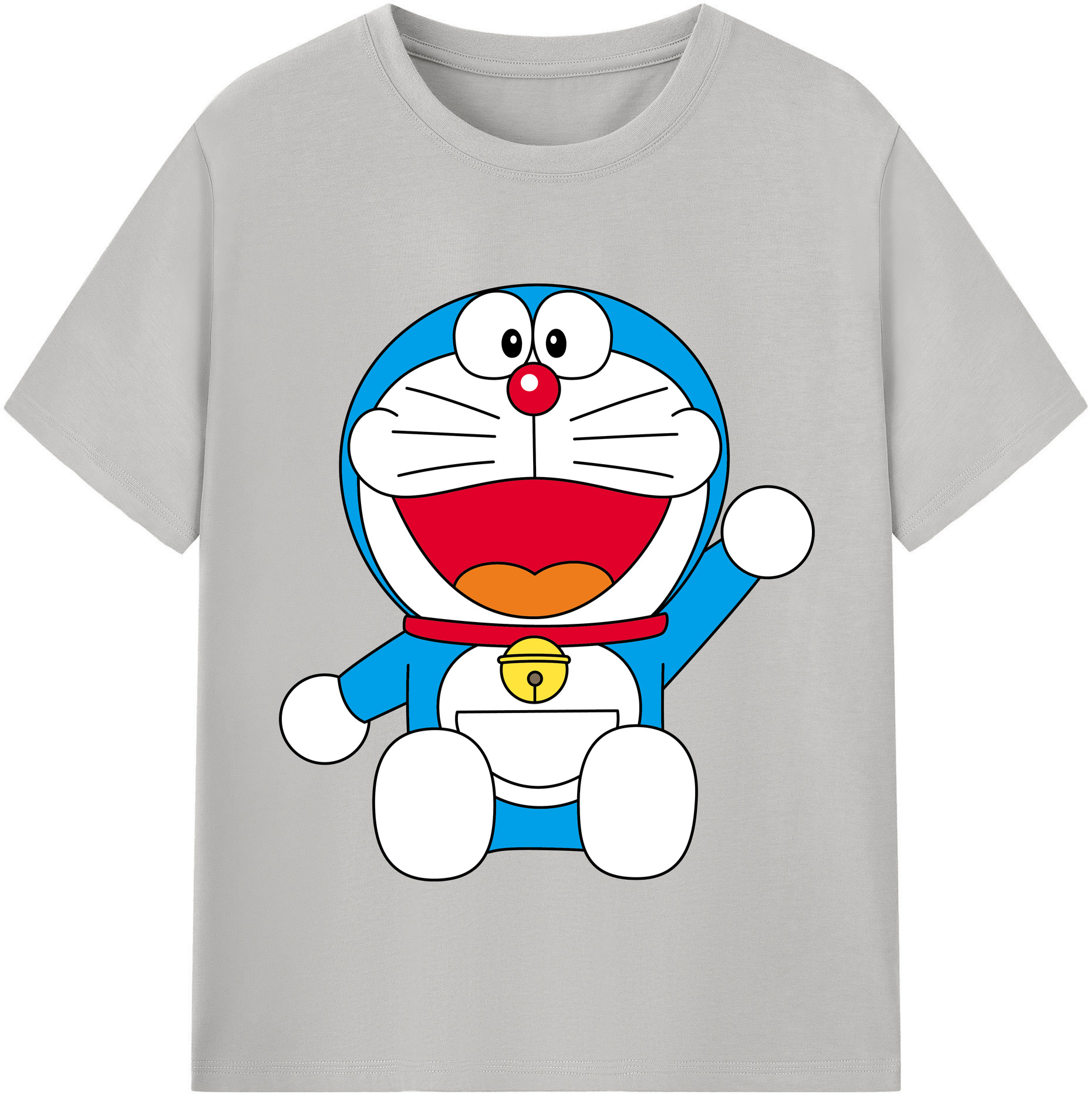 （画像用） ドラえもん Doraemon レディースカジュアルプリントTシャツ（綿100％）