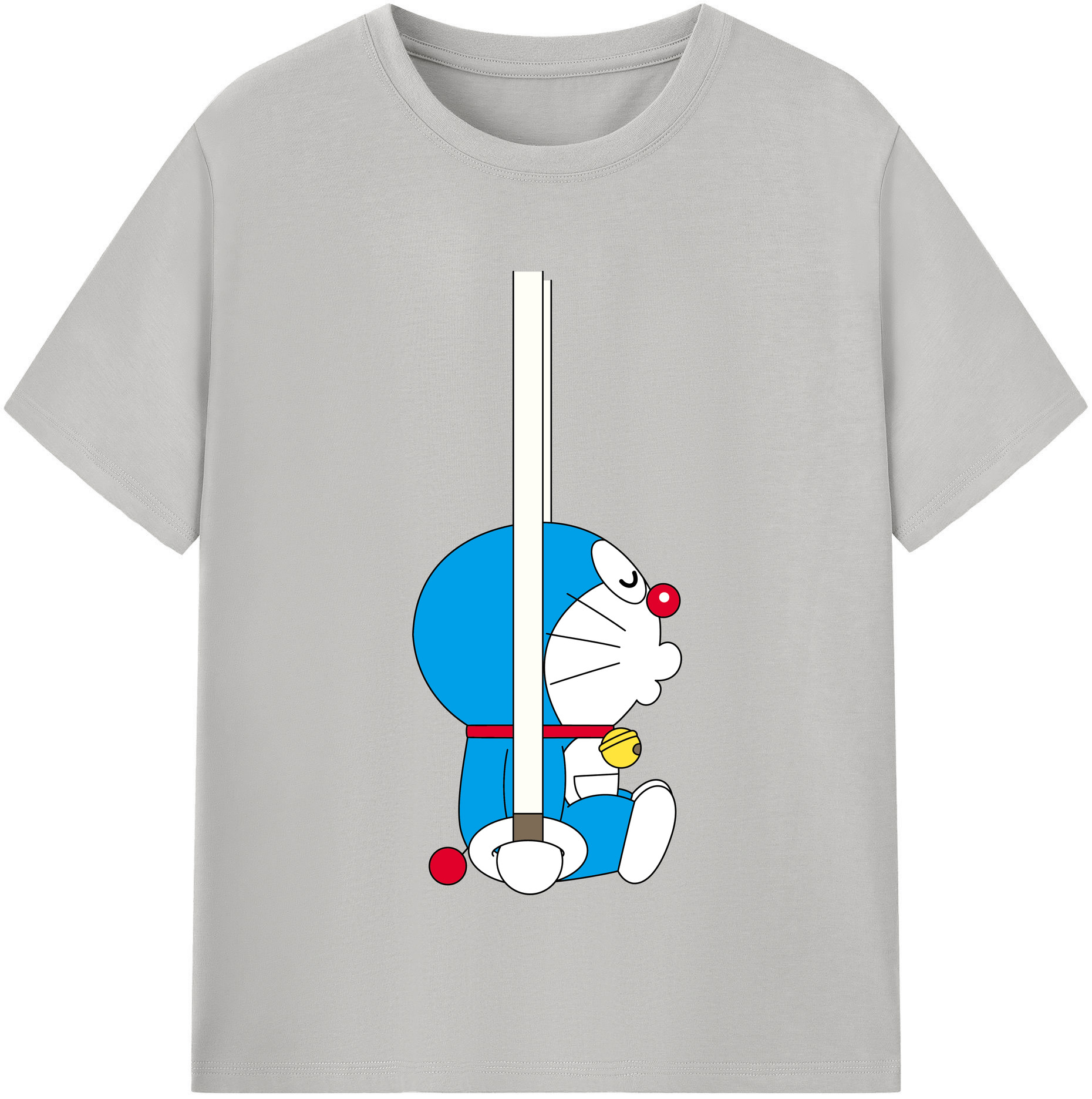 （画像用） ドラえもん Doraemon レディースカジュアルプリントTシャツ（綿100％）