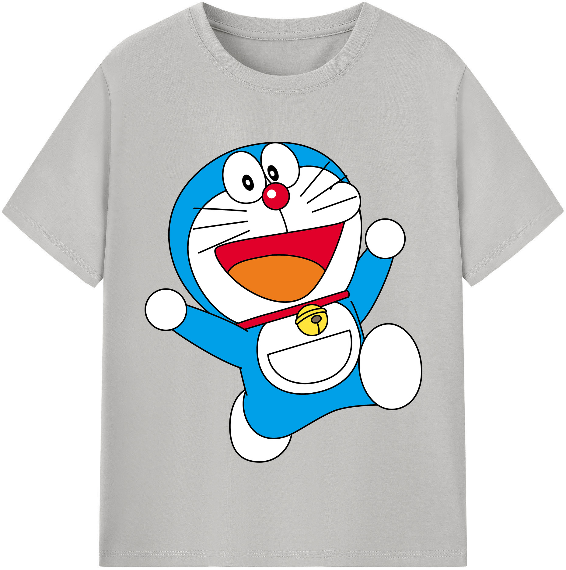 （画像用） ドラえもん Doraemon レディースカジュアルプリントTシャツ（綿100％）