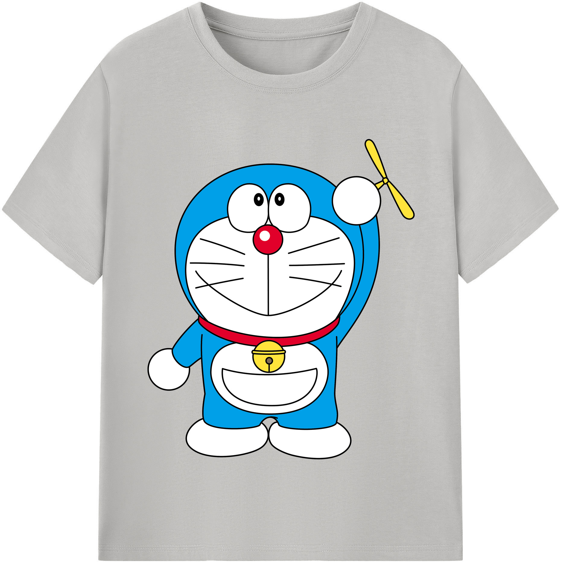 （画像用） ドラえもん Doraemon レディースカジュアルプリントTシャツ（綿100％）