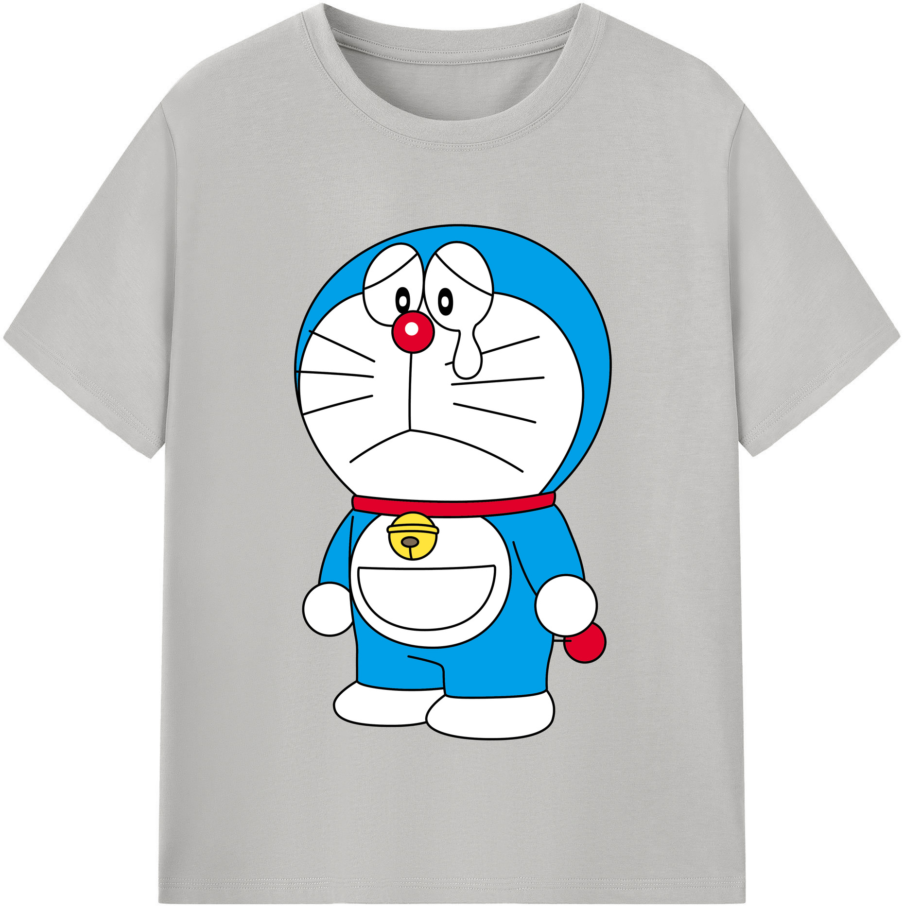 （画像用） ドラえもん Doraemon レディースカジュアルプリントTシャツ（綿100％）